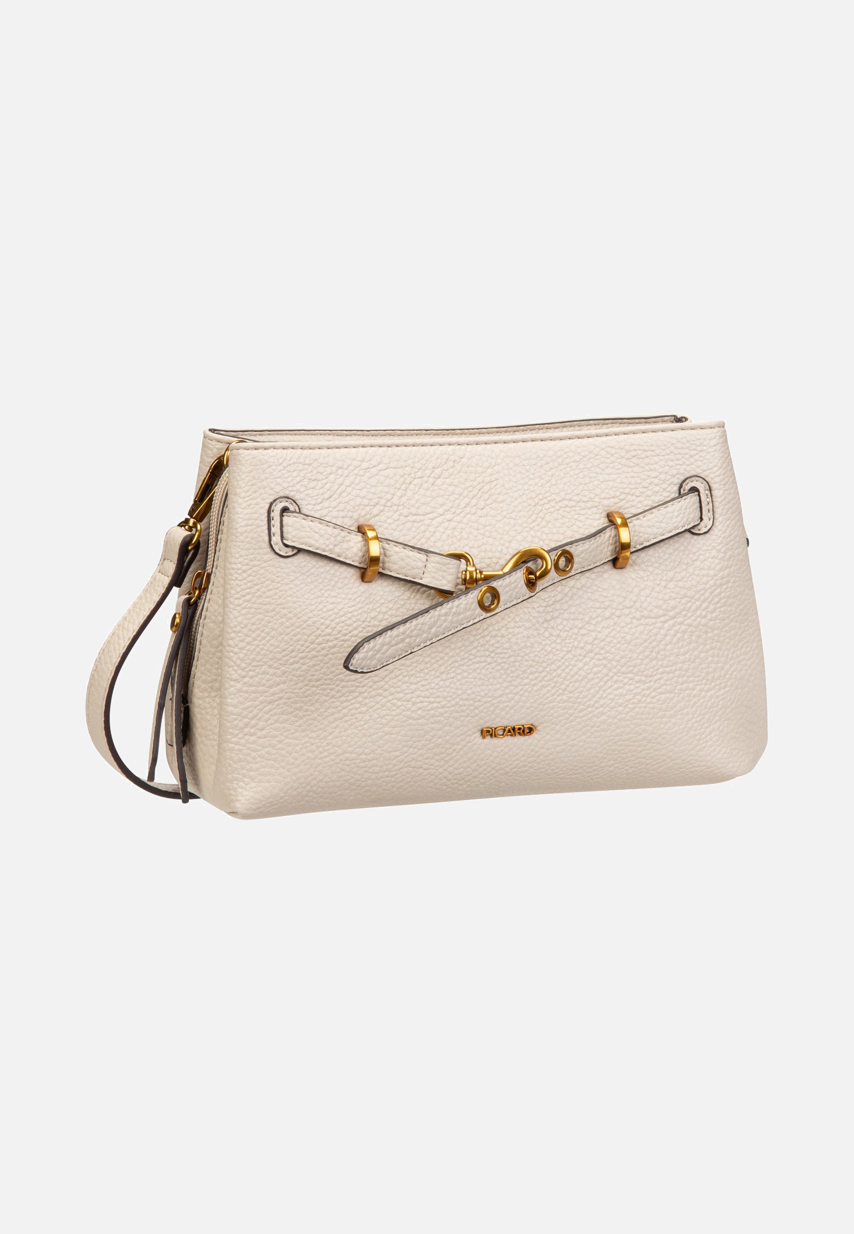 Picard Style 3323 Cream Crossbody Bag