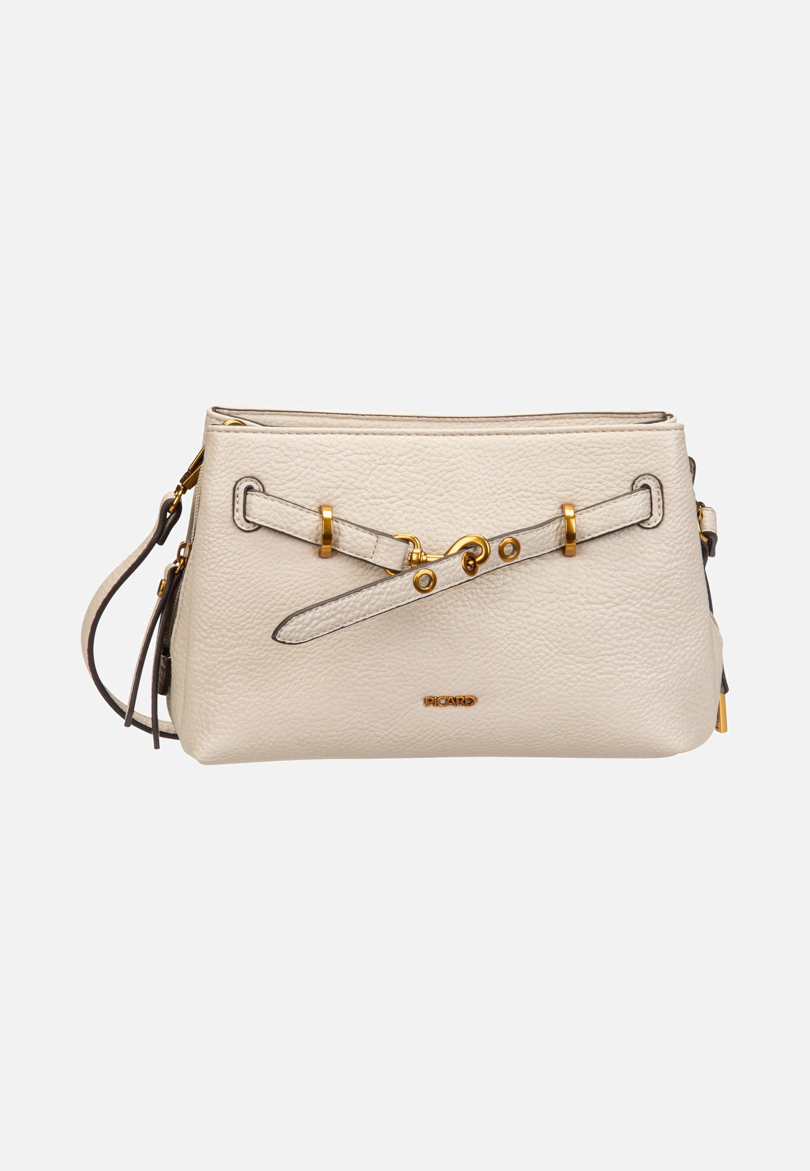 Picard Style 3323 Cream Crossbody Bag