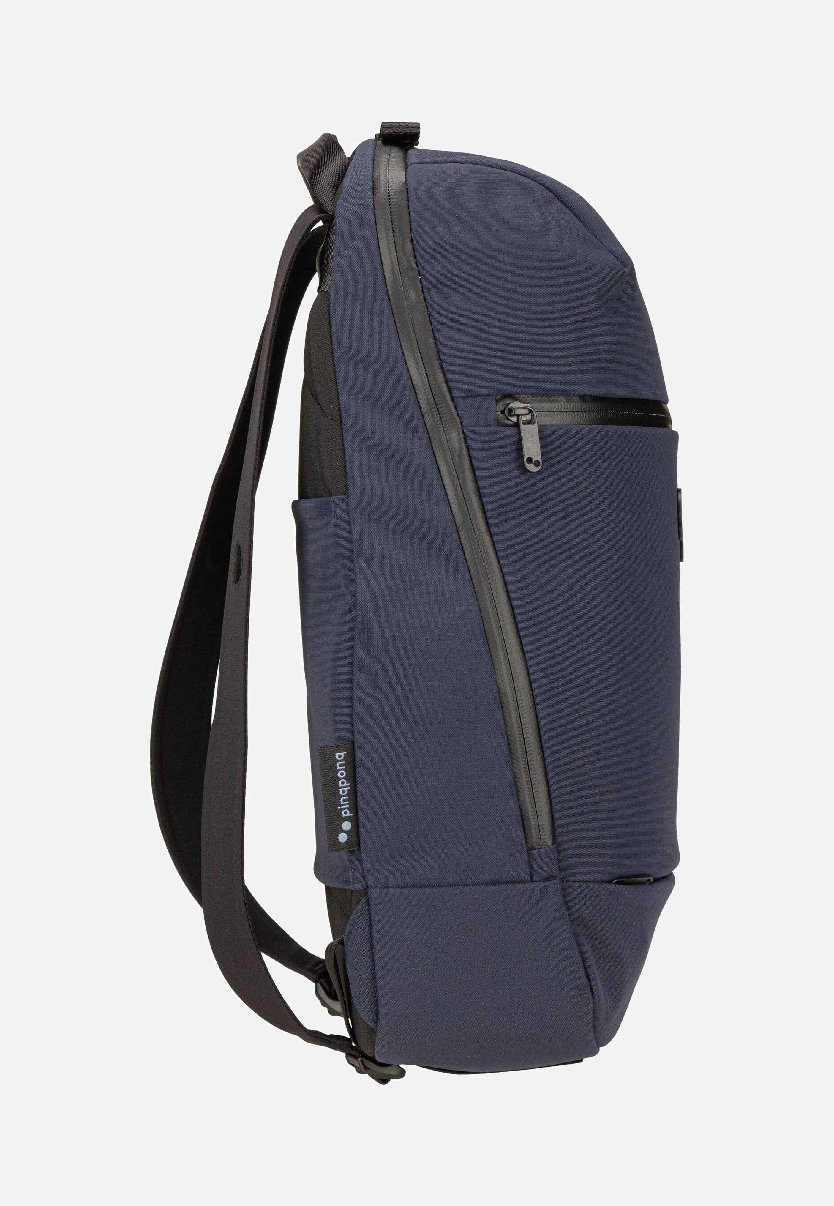 pinqponq - Kontor Solid Navy - Backpack | Neutral-Image