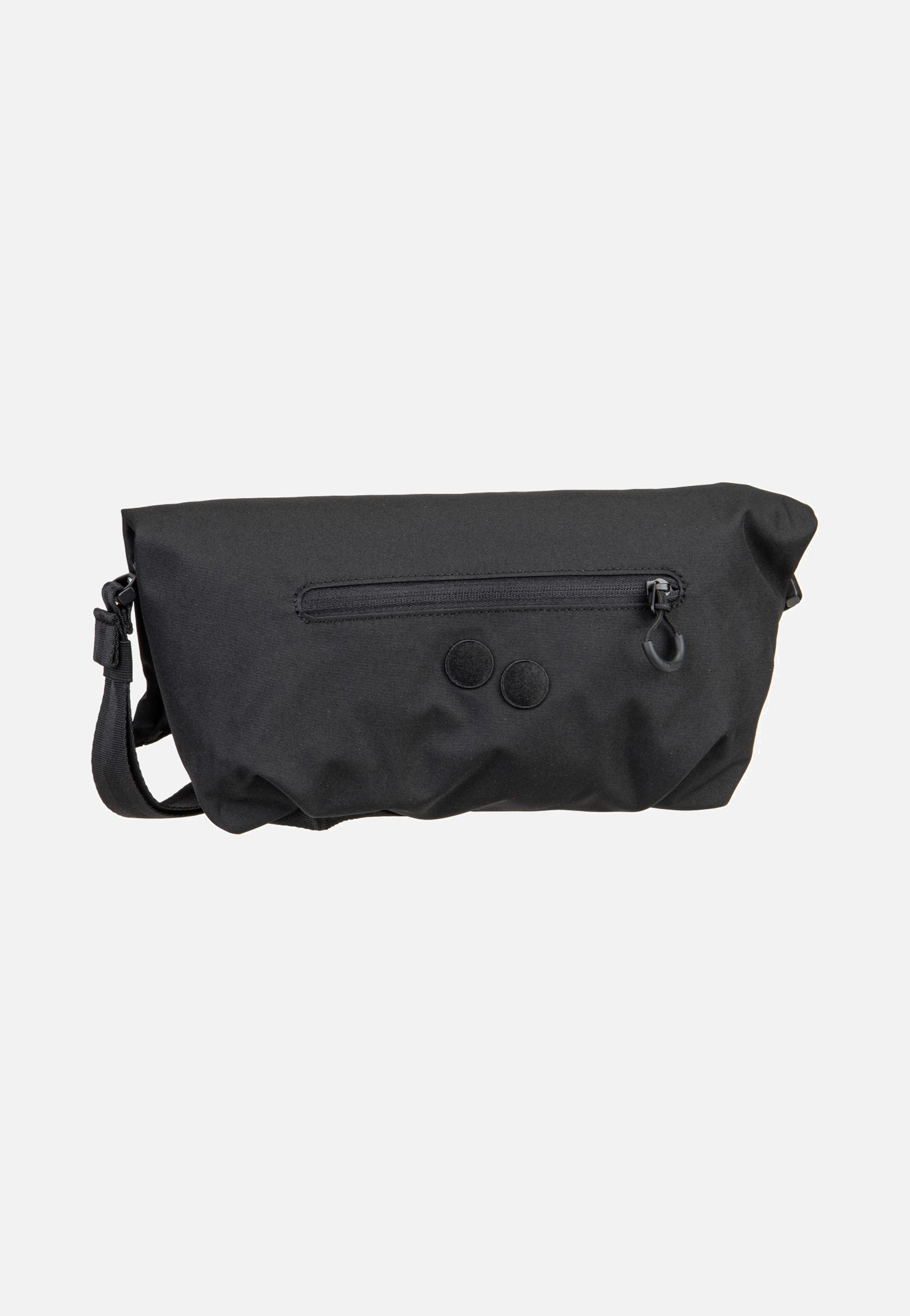 pinqponq Aksel Core Woven Rooted Black Crossbody Bag