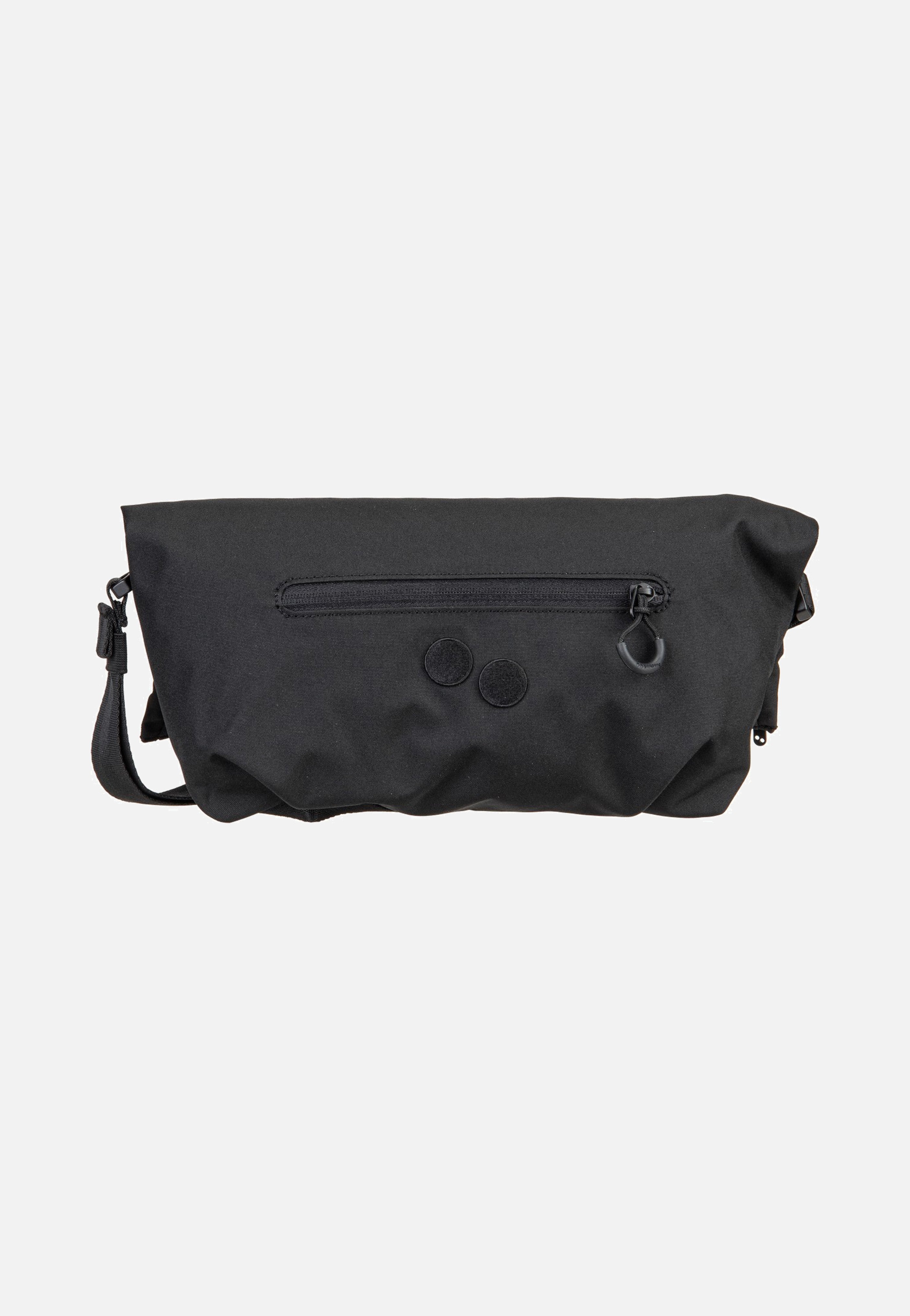 pinqponq Aksel Core Woven Rooted Black Crossbody Bag