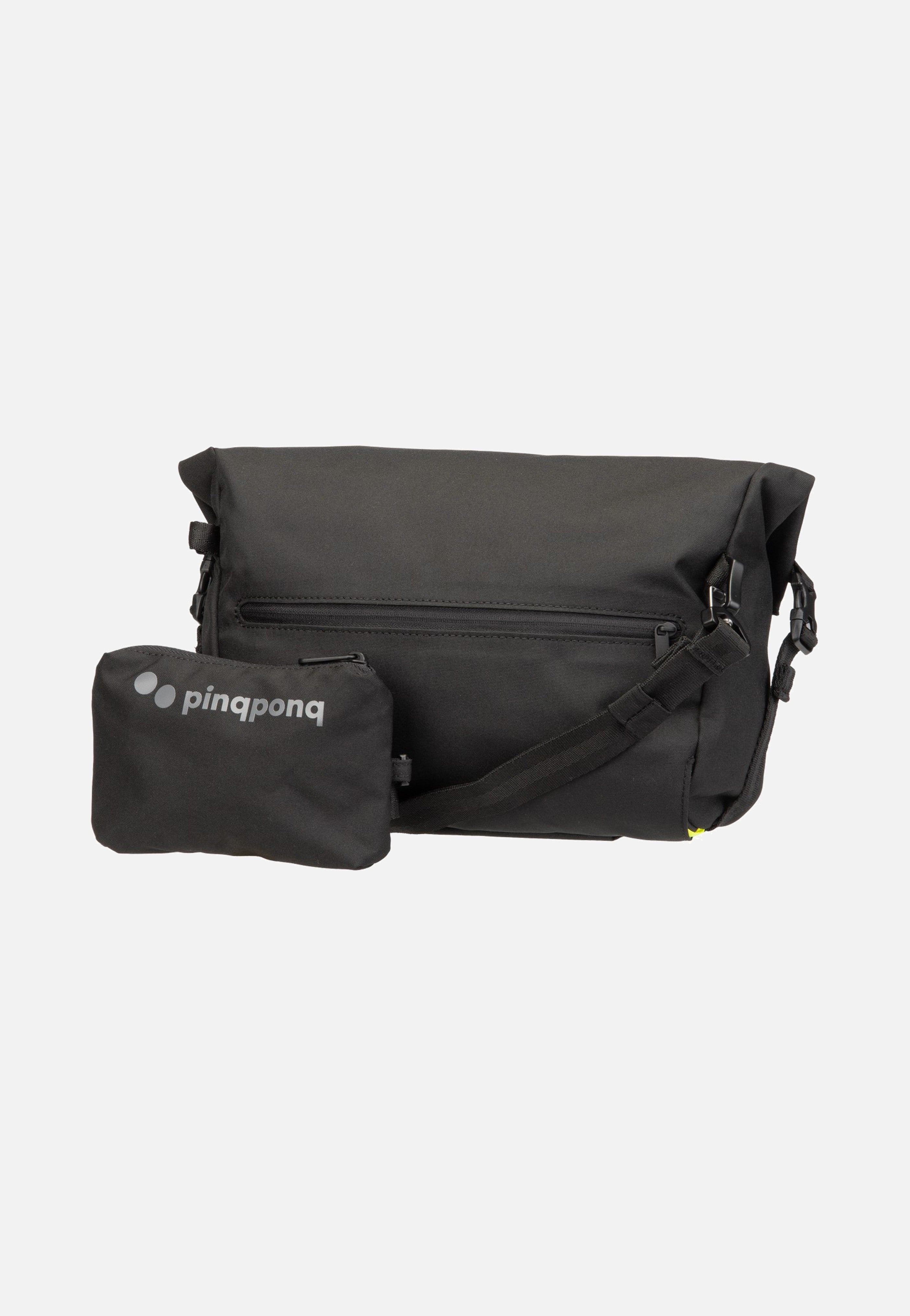pinqponq Aksel Rooted Black Crossbody Bag