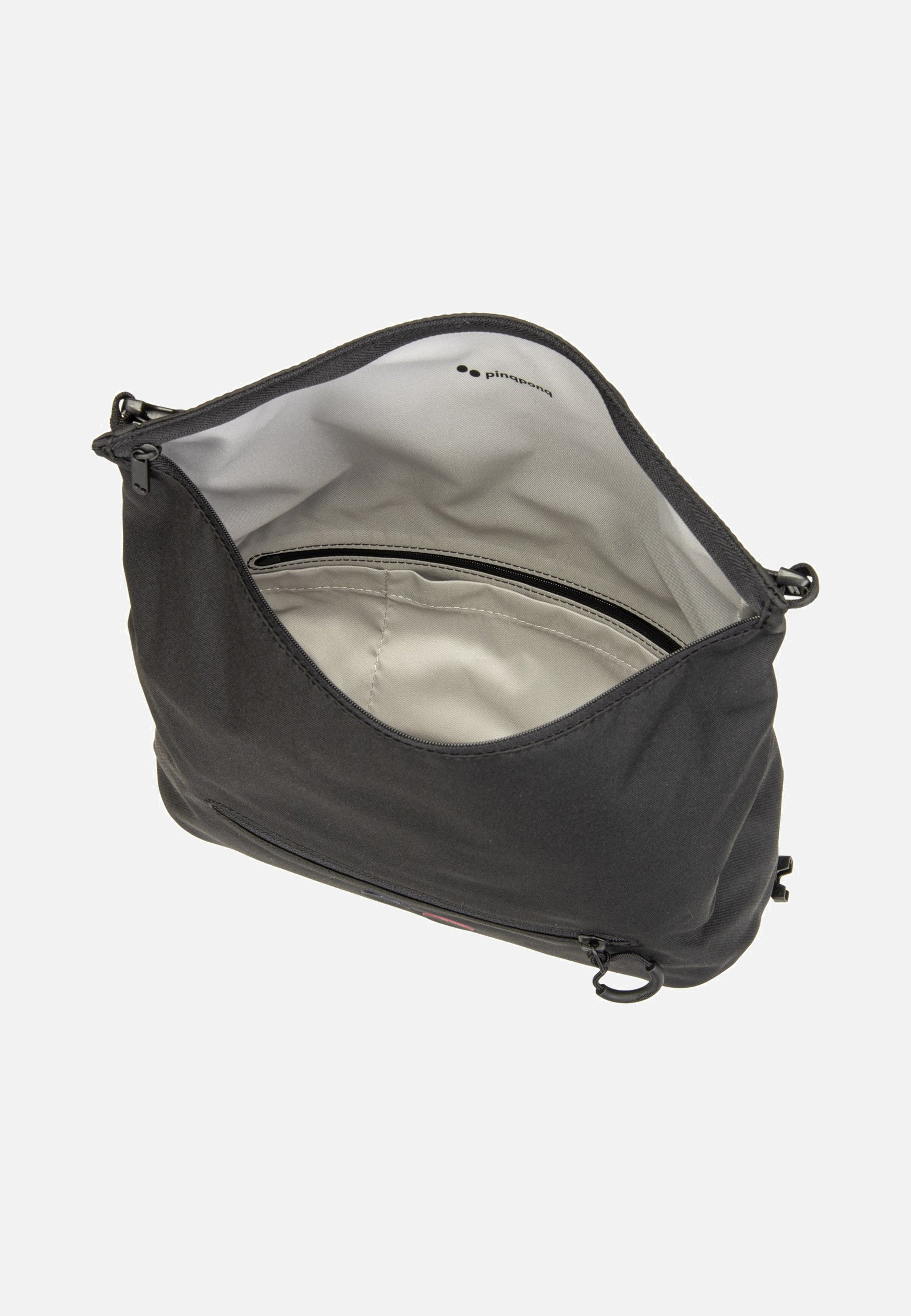 pinqponq Aksel Rooted Black Crossbody Bag