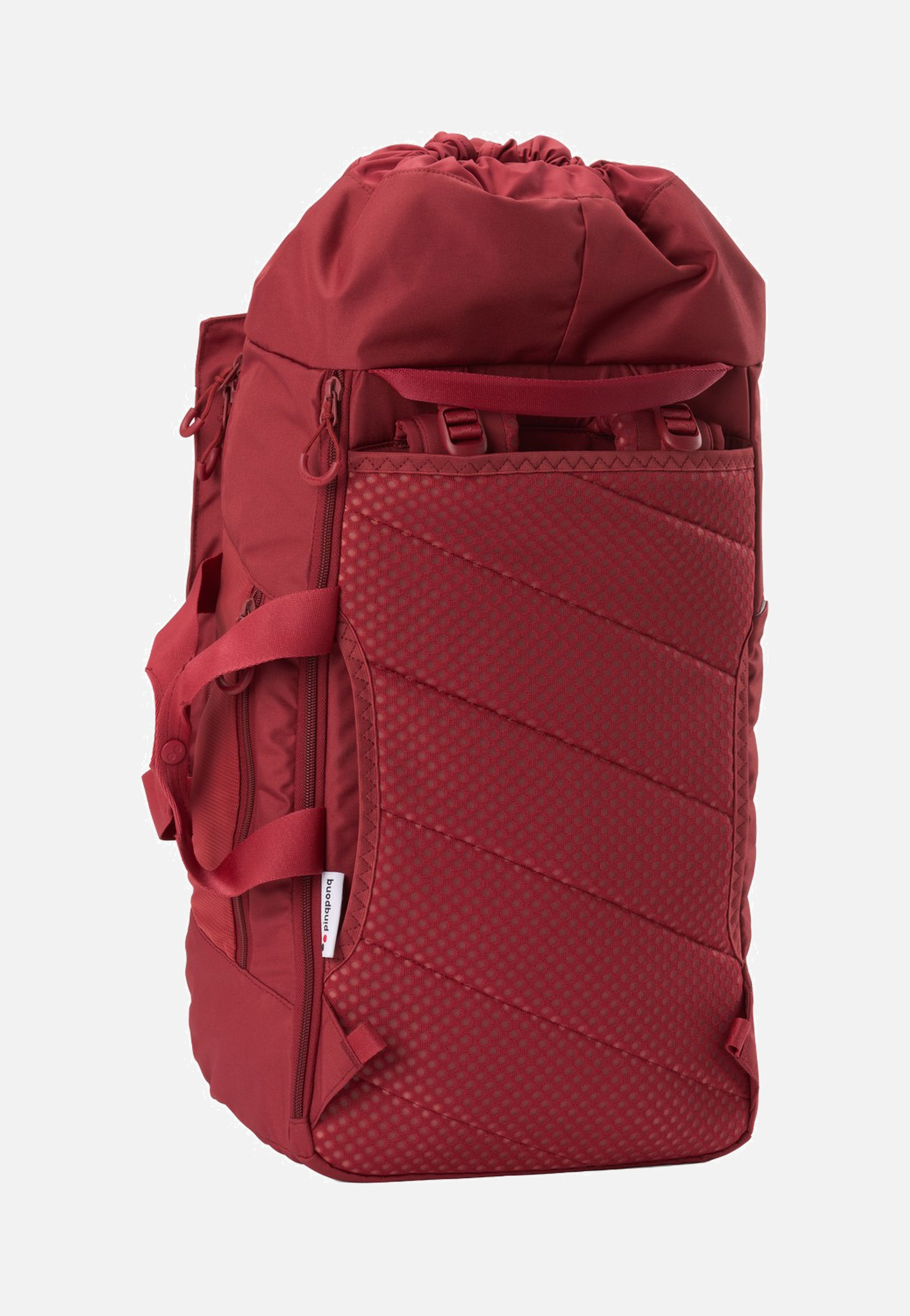 pinqponq Blok Large Sienna Red Backpack