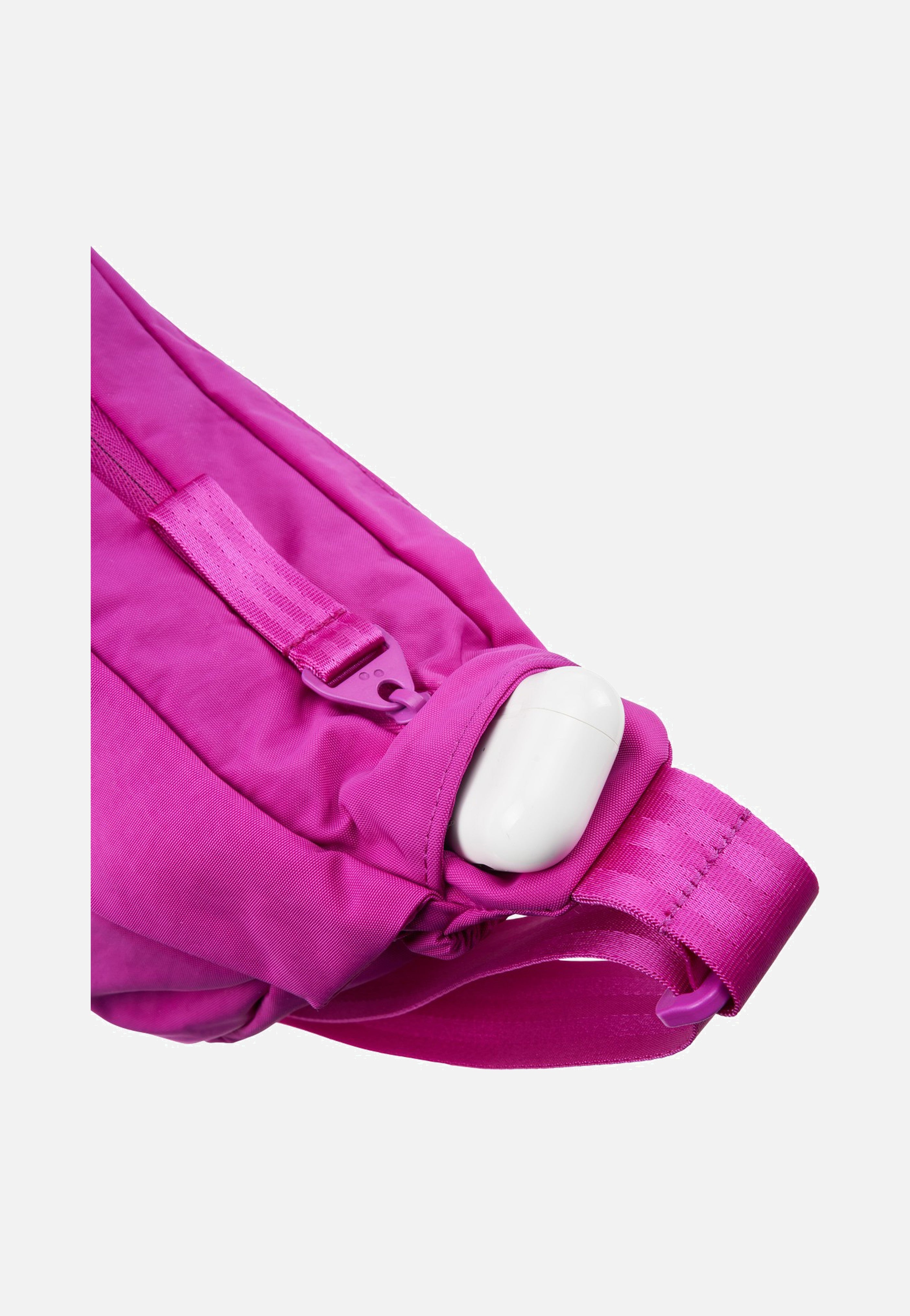pinqponq Krumm Medium Crinkle Fuchsia Crossbody Bag