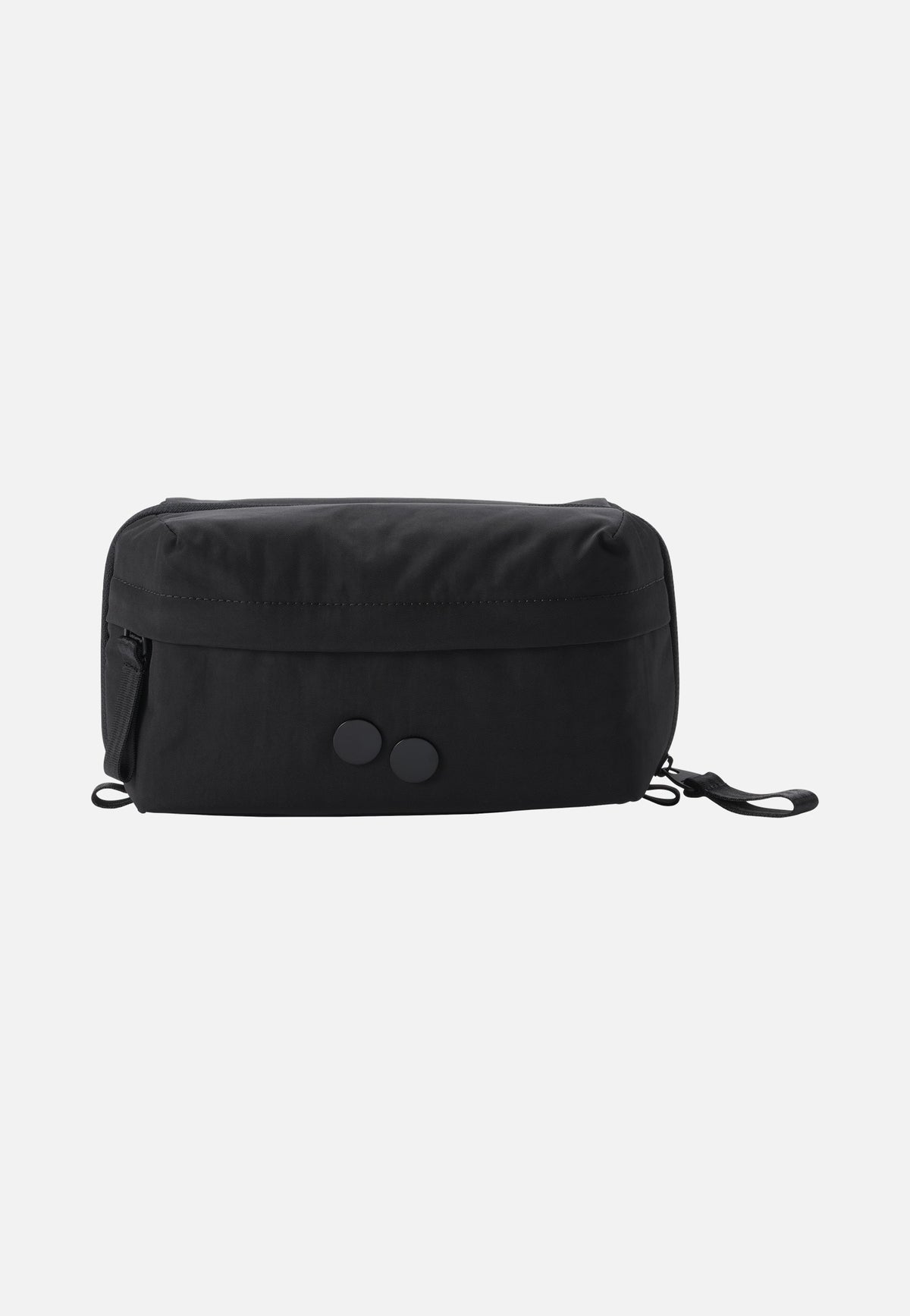pinqponq Washbag Crinkle Black Toiletry Bag