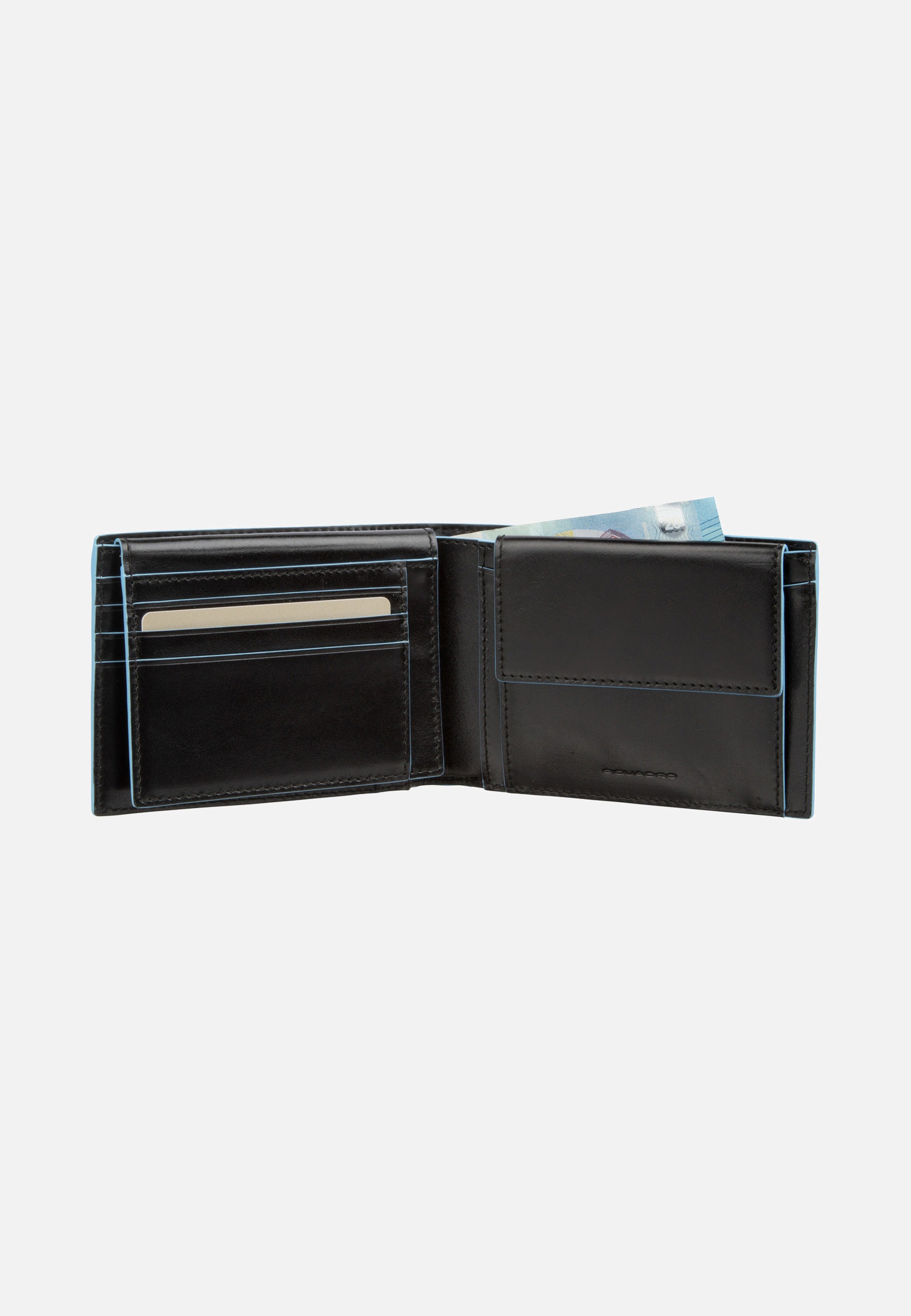 Piquadro Blue Square 1392 RFID Nero - Wallet | Sakoi