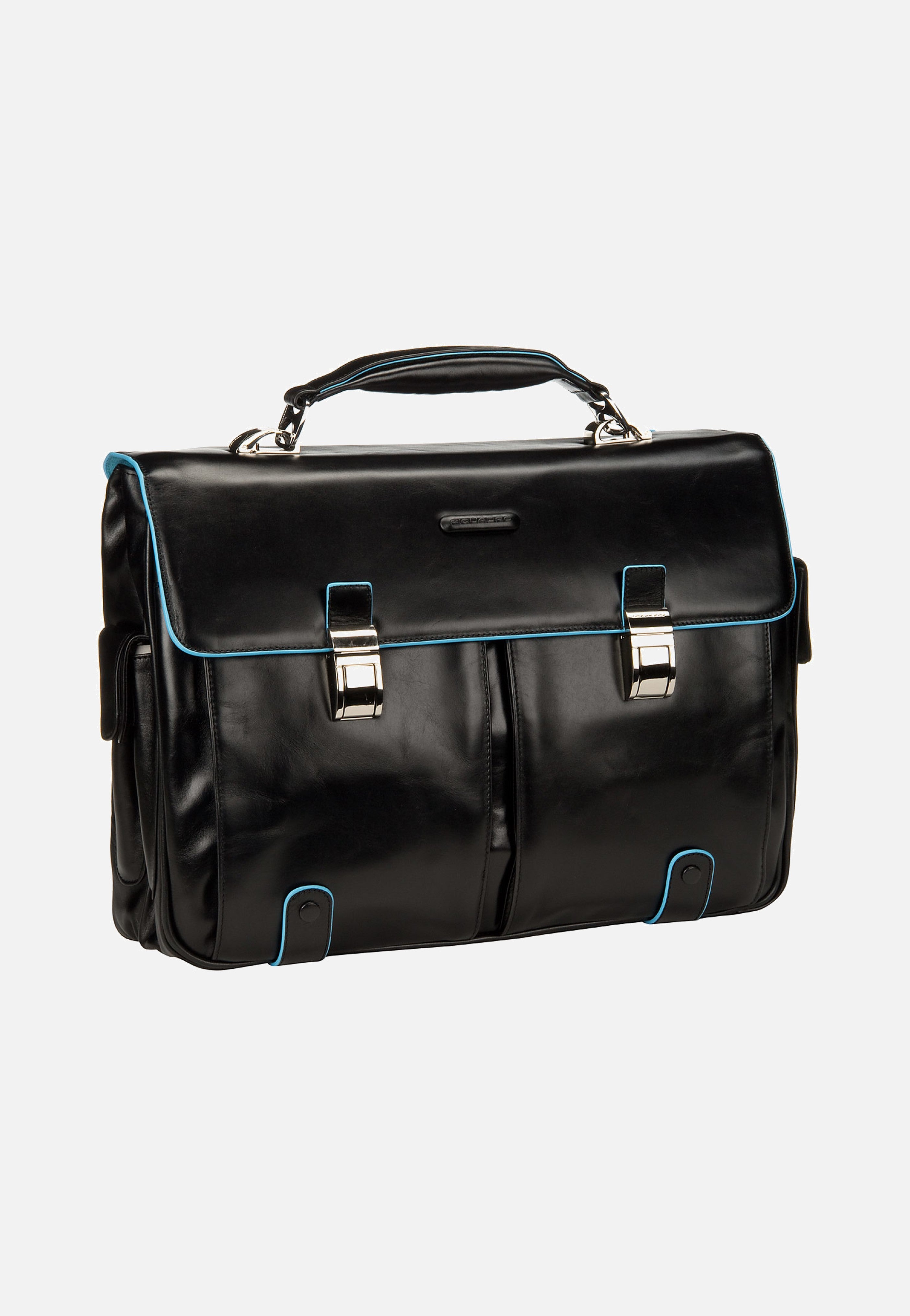 Piquadro - Blue Square Nero - Briefcase | Men-Image