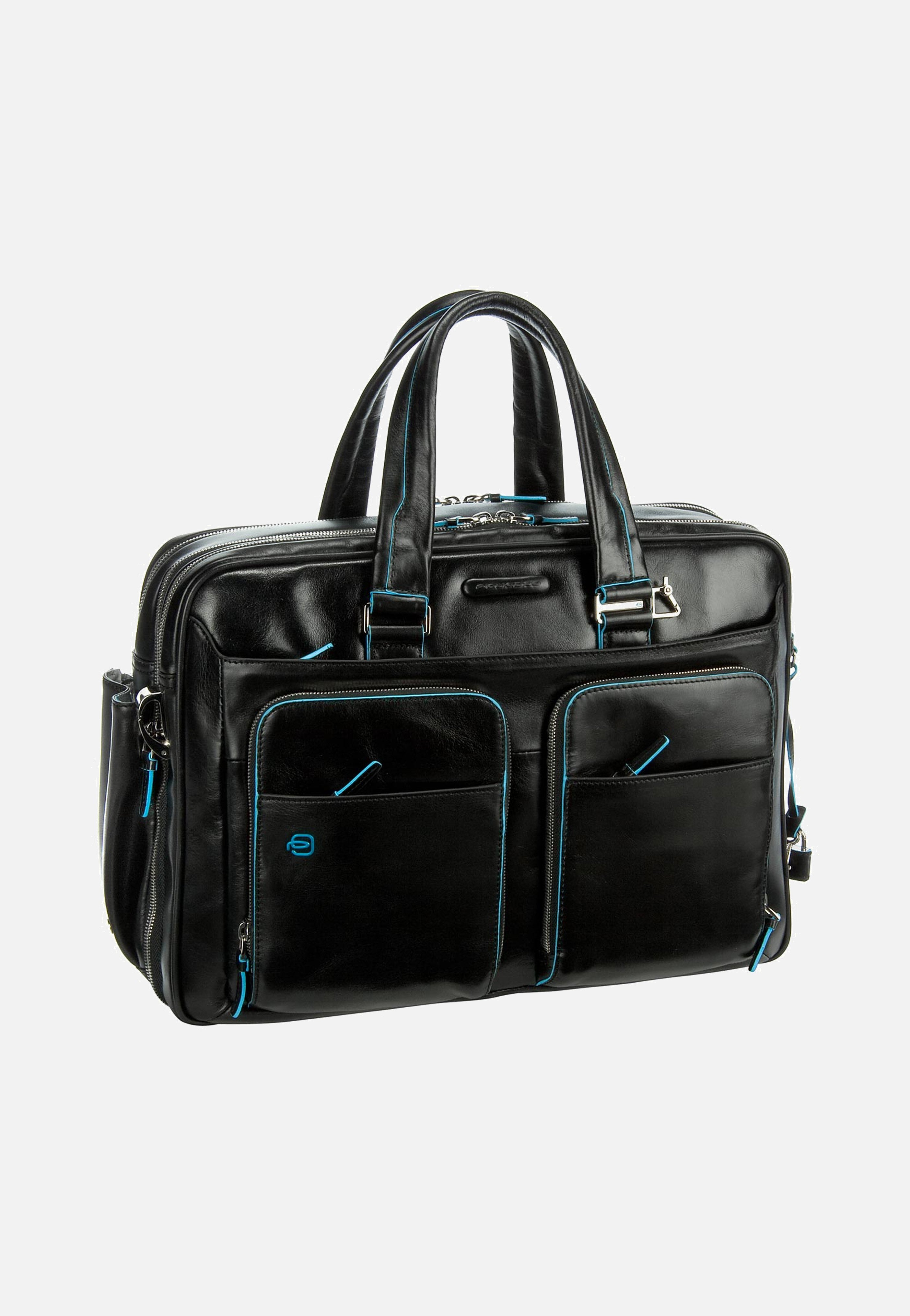 Piquadro - Blue Square Businesstasche Nero - Briefcase | Men-Image