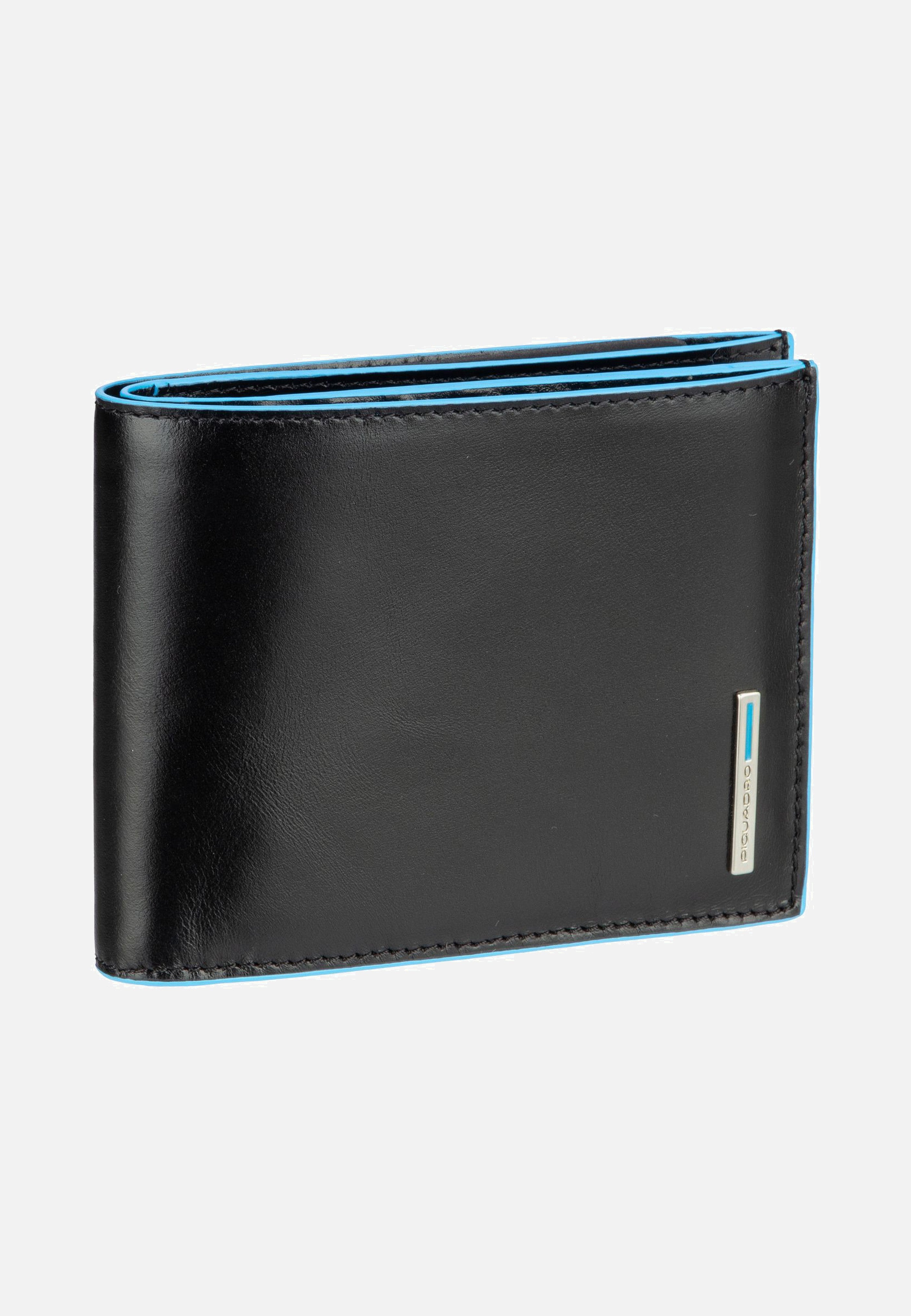 Piquadro - Blue Square Wallet 1240 RFID Nero - Wallet | Men-Image