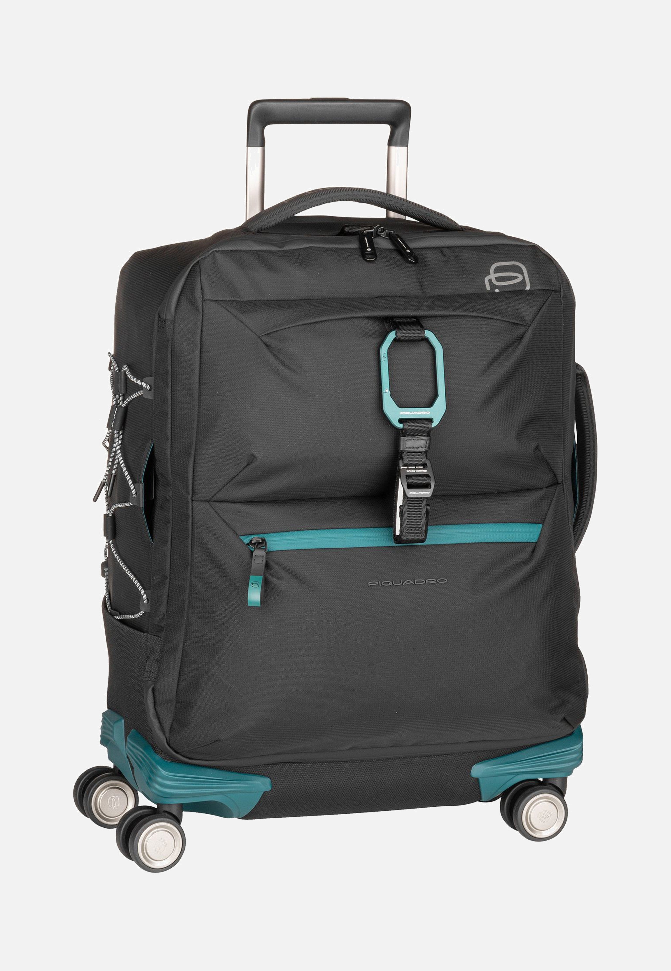 Piquadro - Corner 2.0 Cabin Spinner 6377 Nero - Suitcase | Neutral-Image