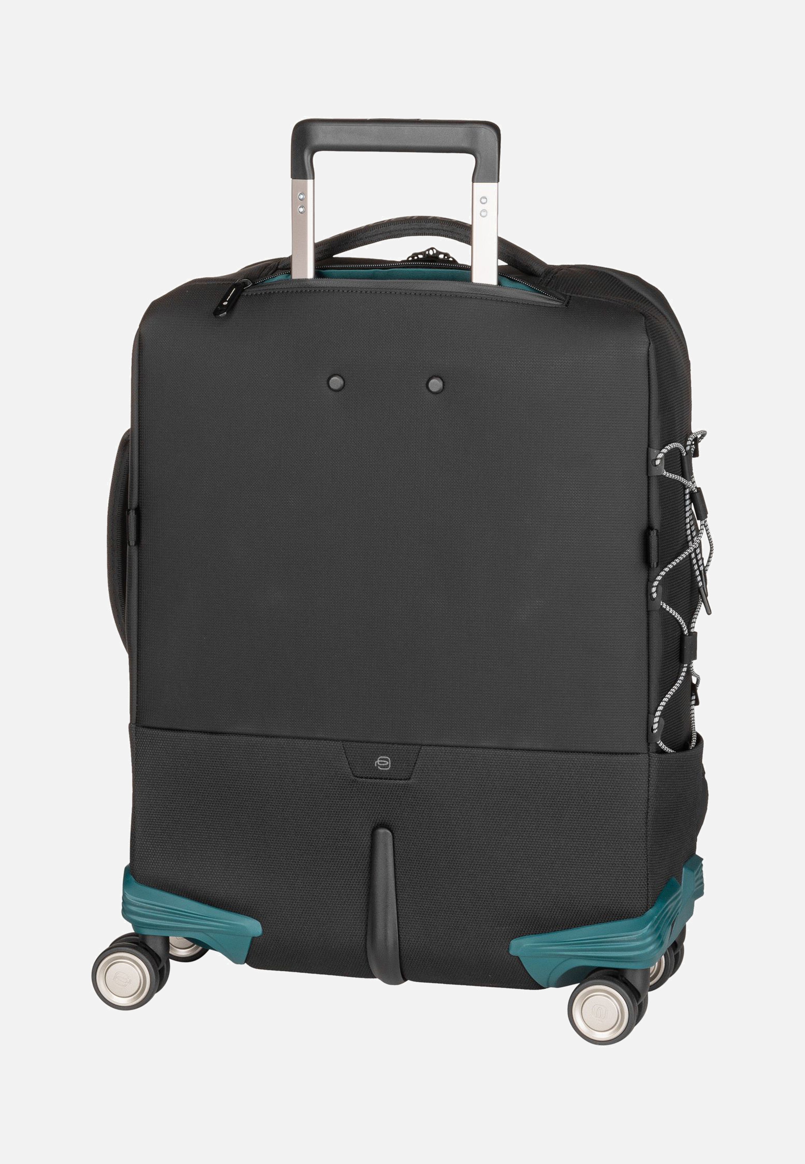 Piquadro - Corner 2.0 Cabin Spinner 6377 Nero - Suitcase | Neutral-Image