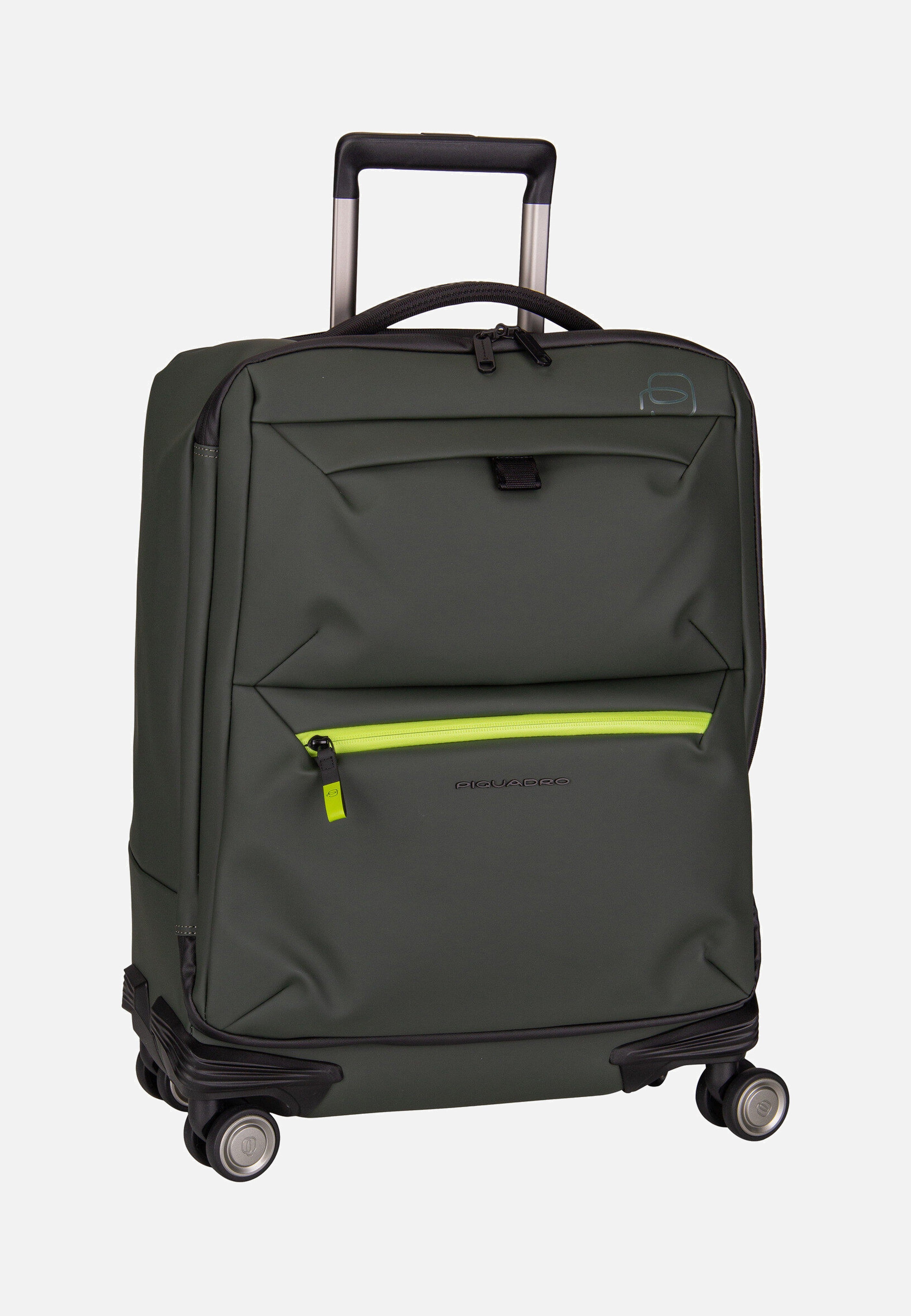 Piquadro - Corner 2.0 Slim Cabin Spinner 6377C2OW Verde - Suitcase | Neutral-Image
