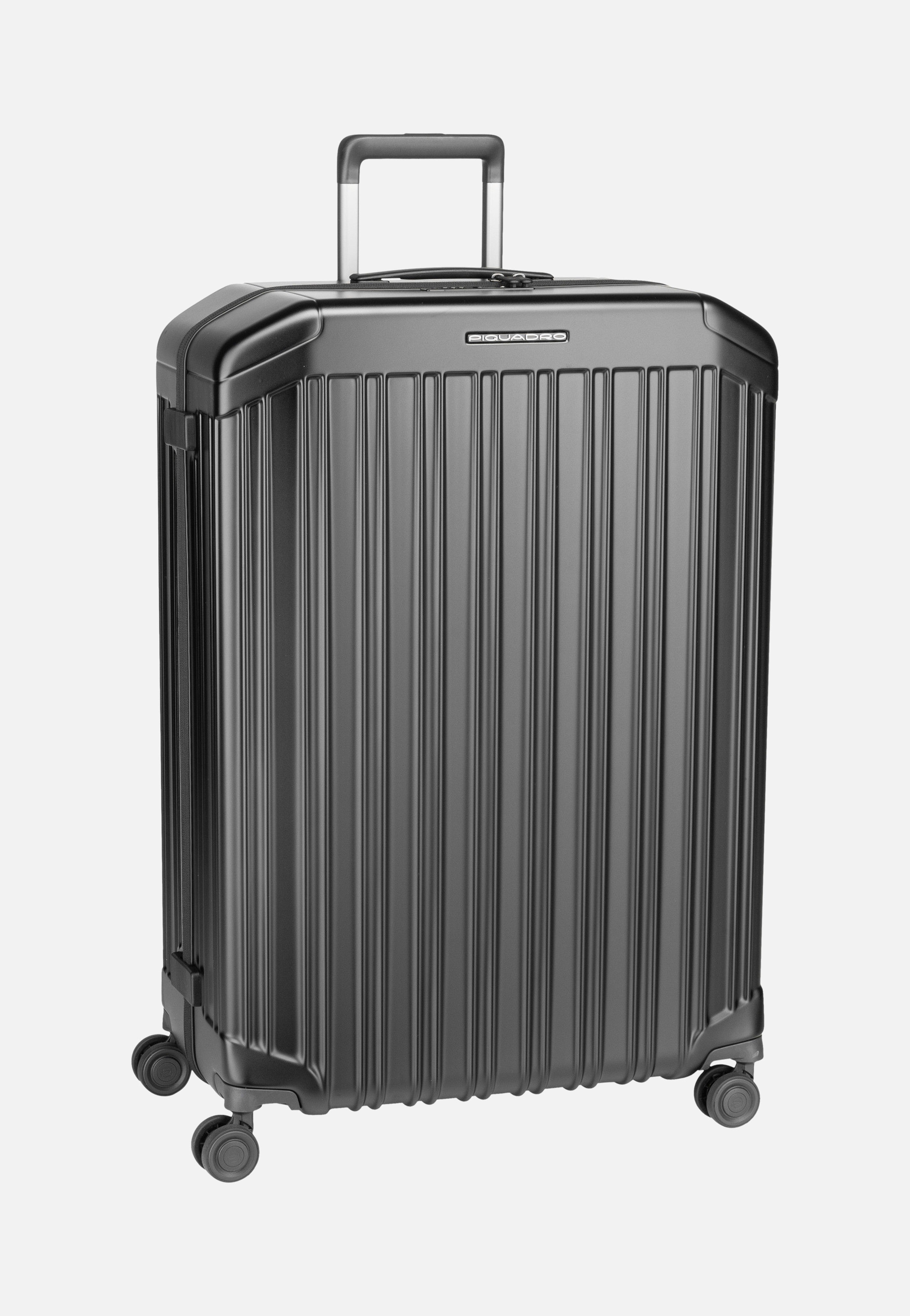Piquadro - PQ Light Big Spinner 4428 Nero Opaco - Suitcase | Neutral-Image