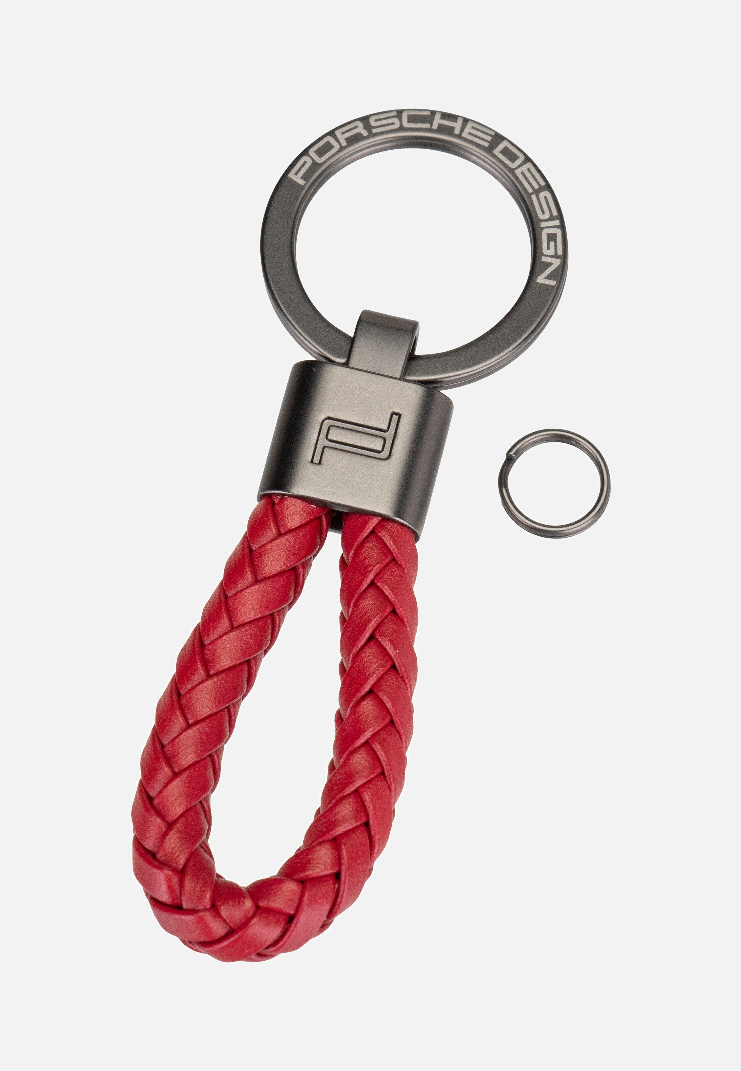 Porsche Design - Keyring Leather Cord 28807 Carmine Red - Keychain | Neutral-Image