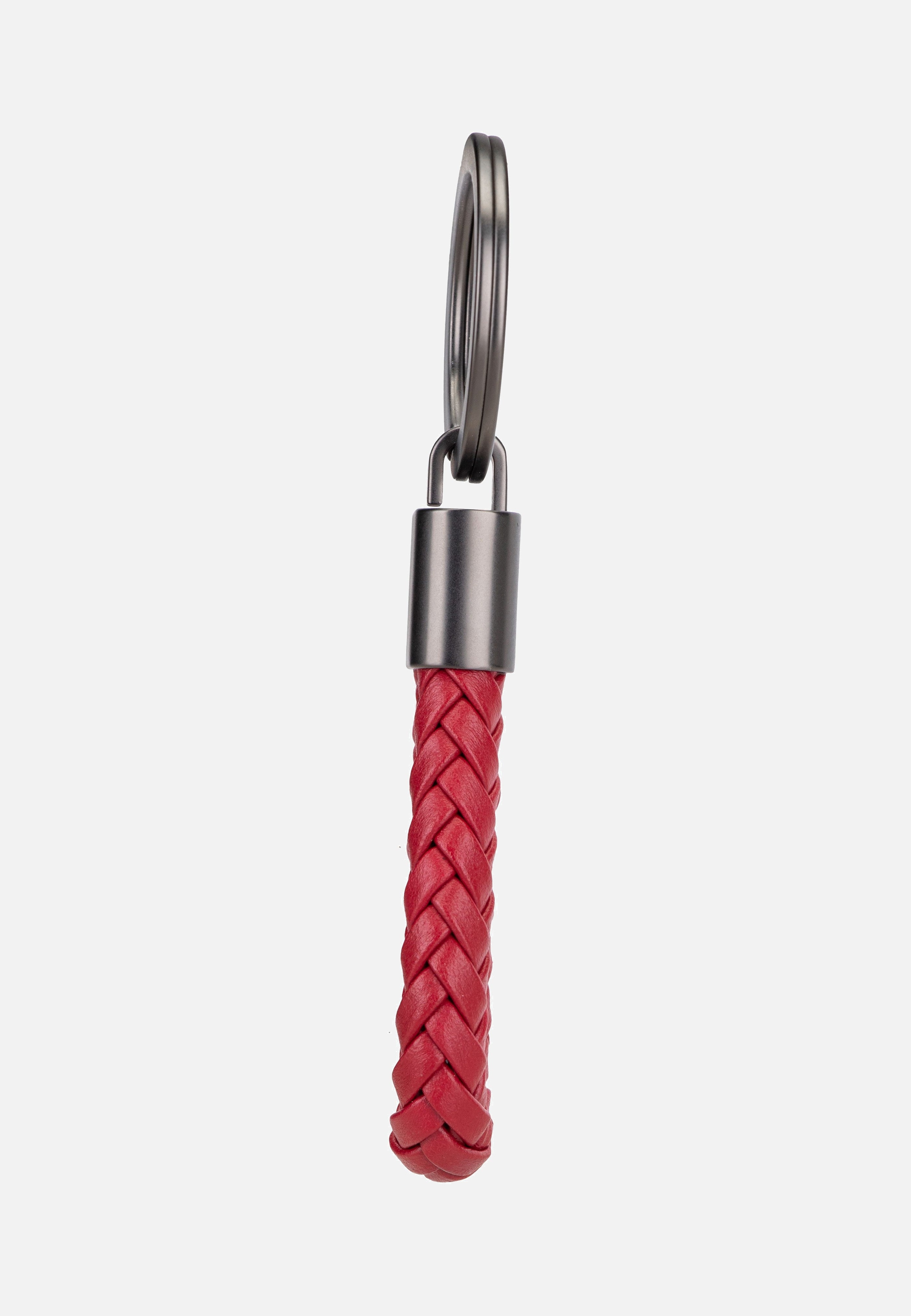 Porsche Design - Keyring Leather Cord 28807 Carmine Red - Keychain | Neutral-Image