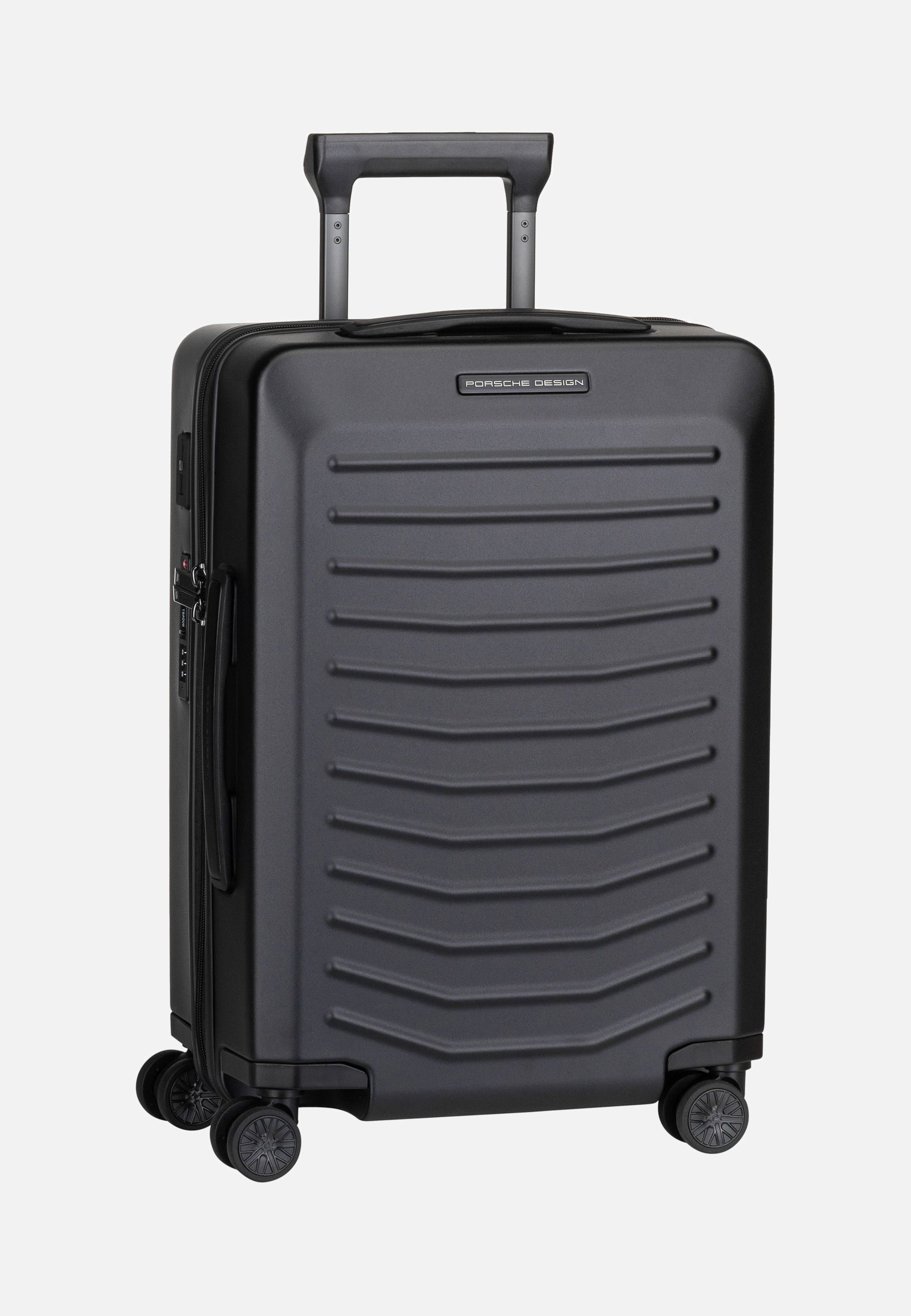 Porsche Design Roadster 4W Trolley S Black Matt Suitcase