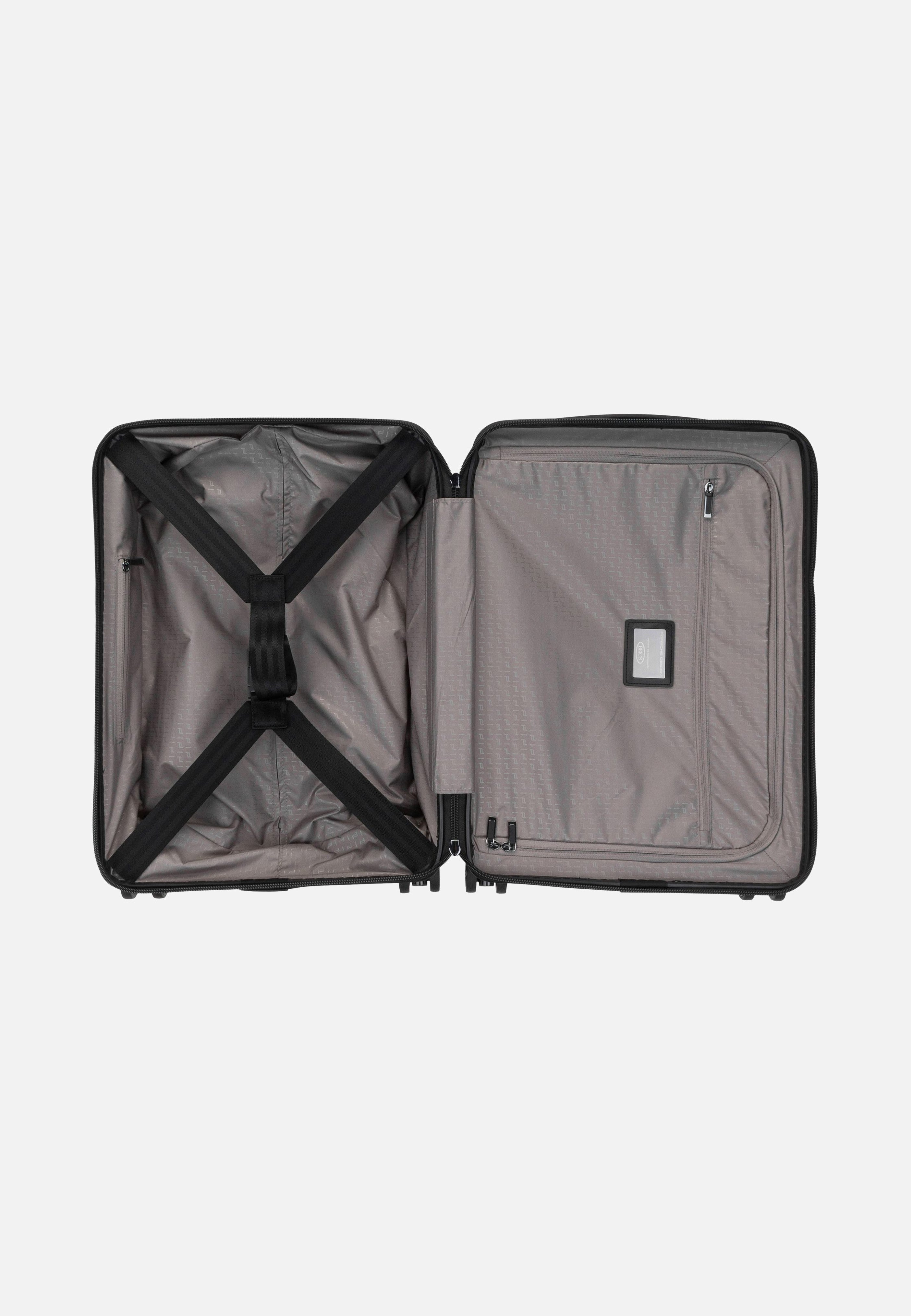 Porsche Design Roadster 4W Trolley S Black Matt Suitcase