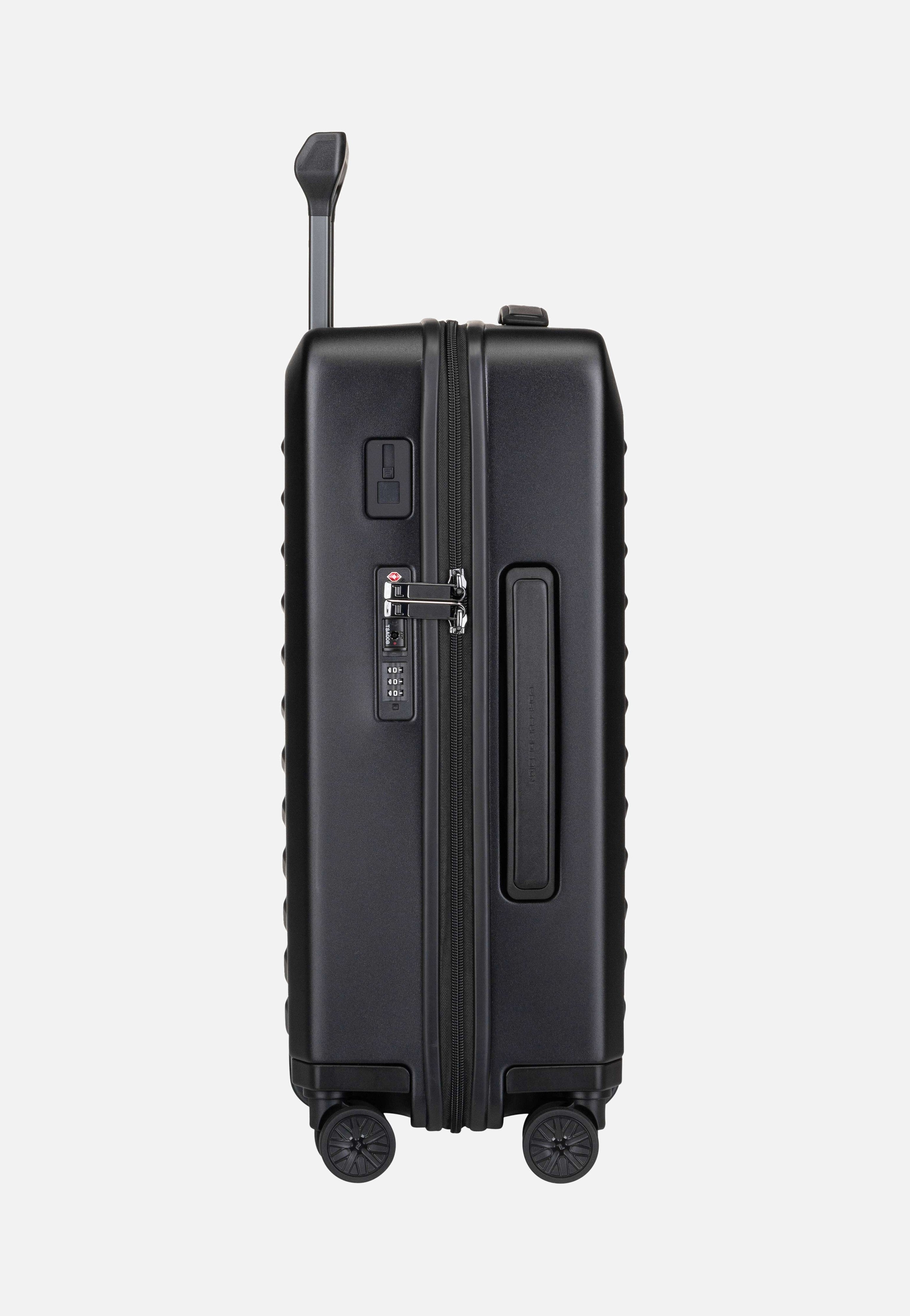 Porsche Design Roadster 4W Trolley S Black Matt Suitcase