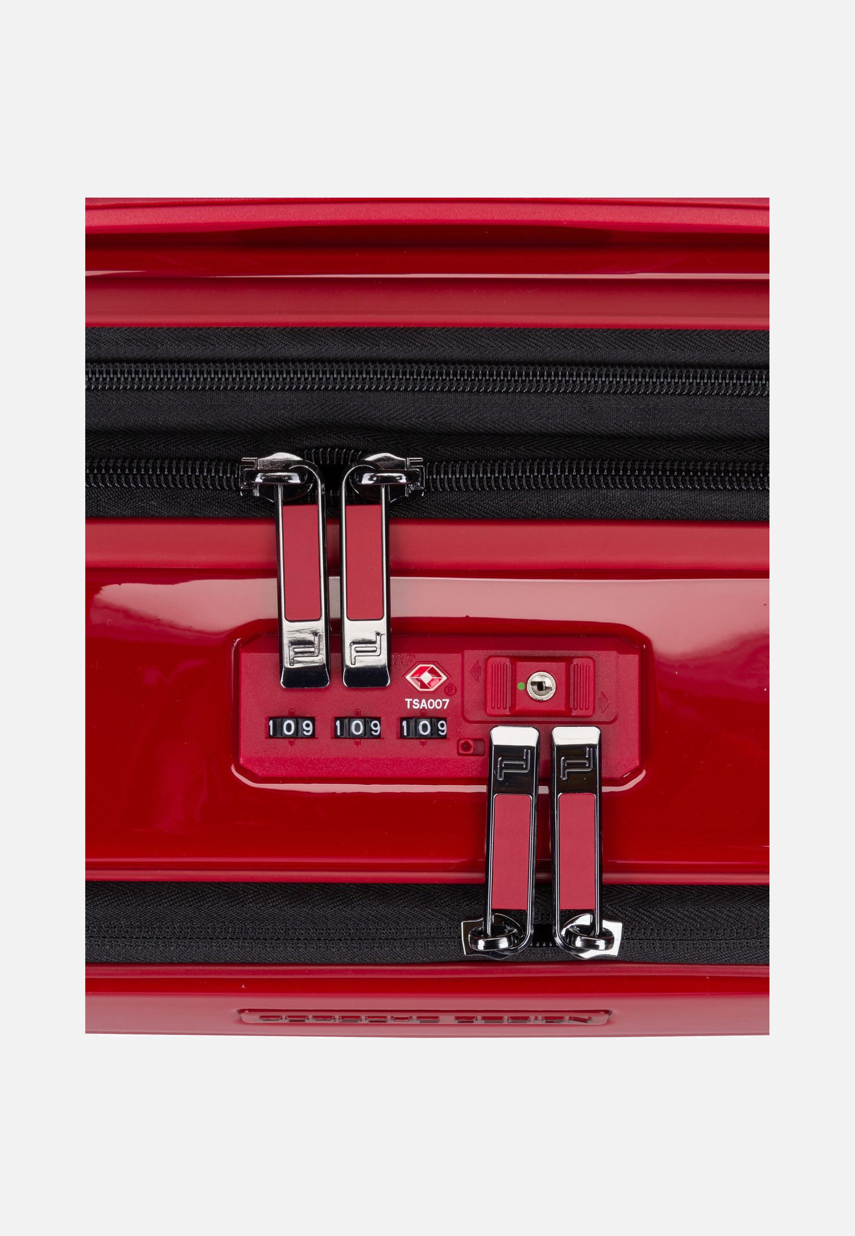 Porsche Design - Roadster 4W Trolley S Business Carmine Red - Suitcase | Neutral-Image