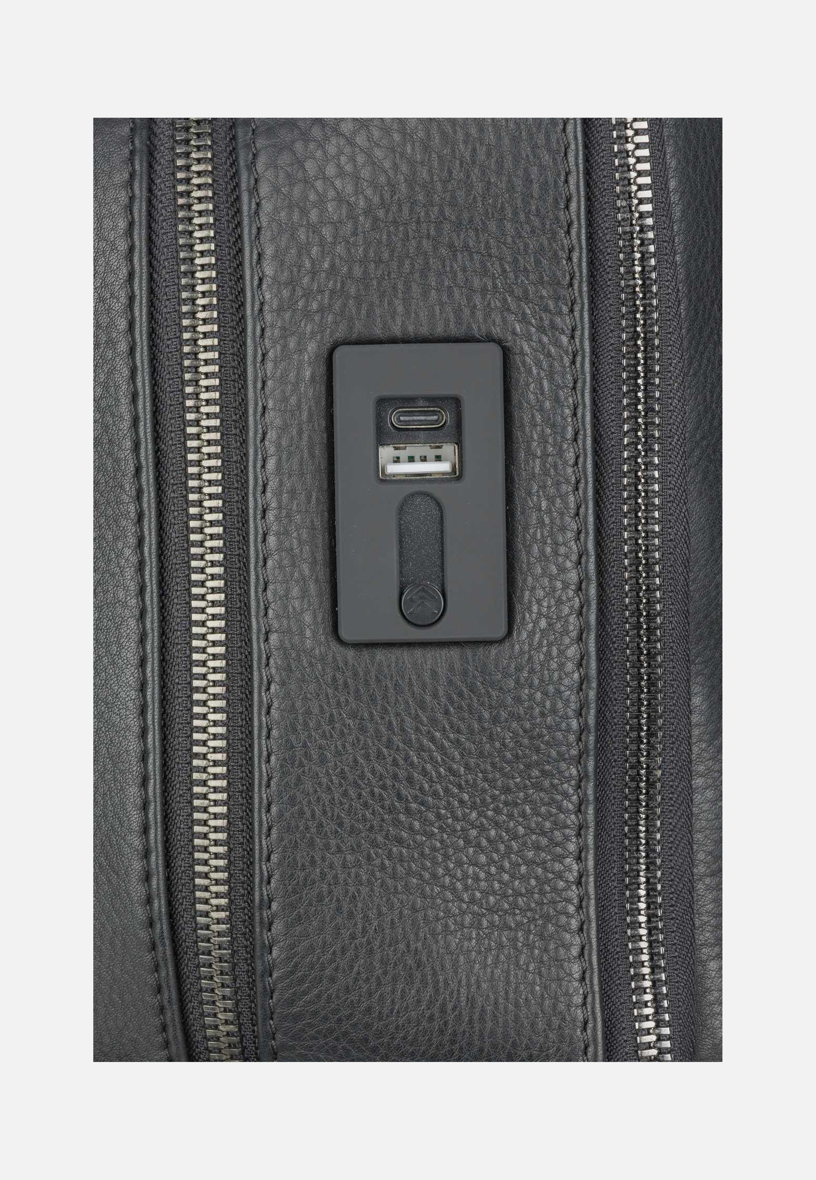 Porsche Design - Roadster Leather L 1602 Black - Backpack | Men-Image