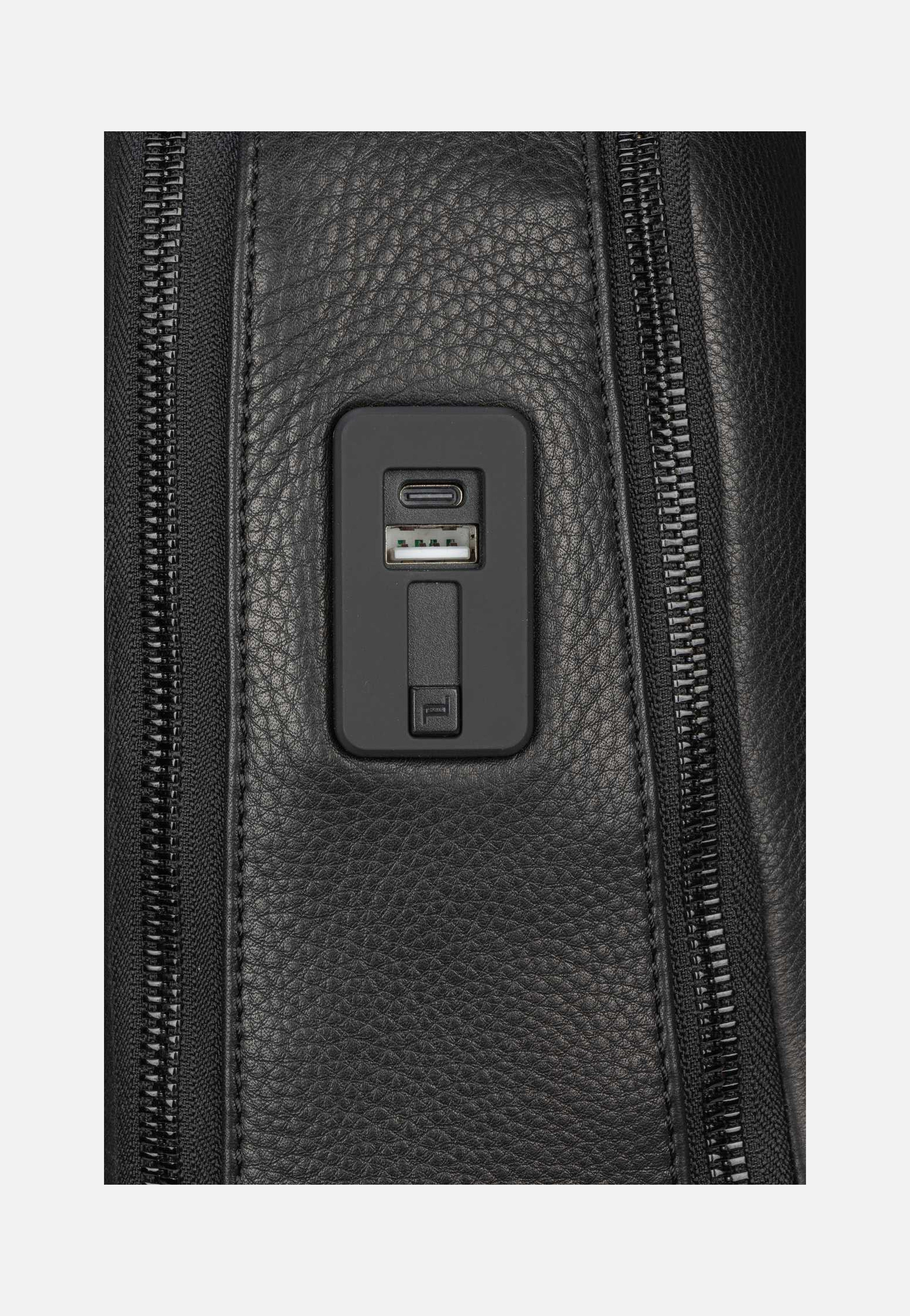 Porsche Design - Roadster Leather S1 Black - Backpack | Men-Image