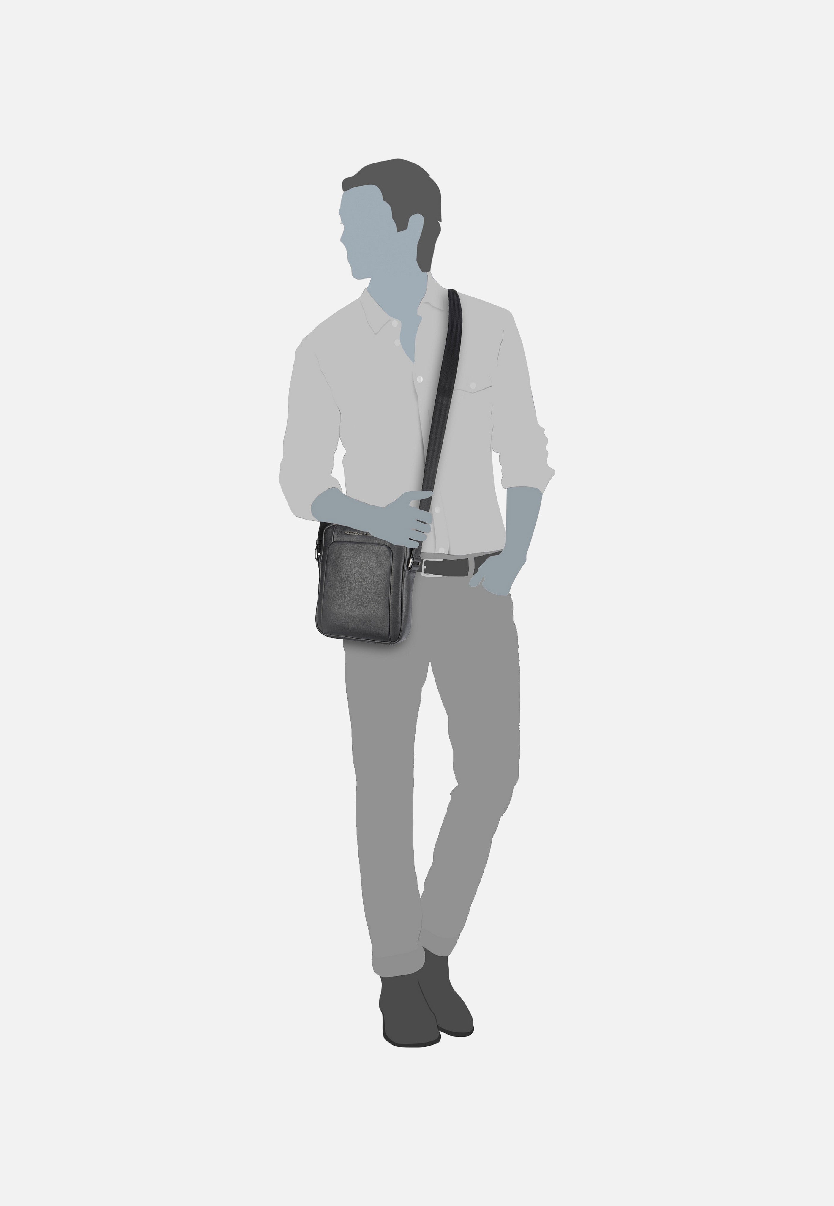 Porsche Design - Roadster Leather XS 1510 Black - Crossbody Bag | Men-Image