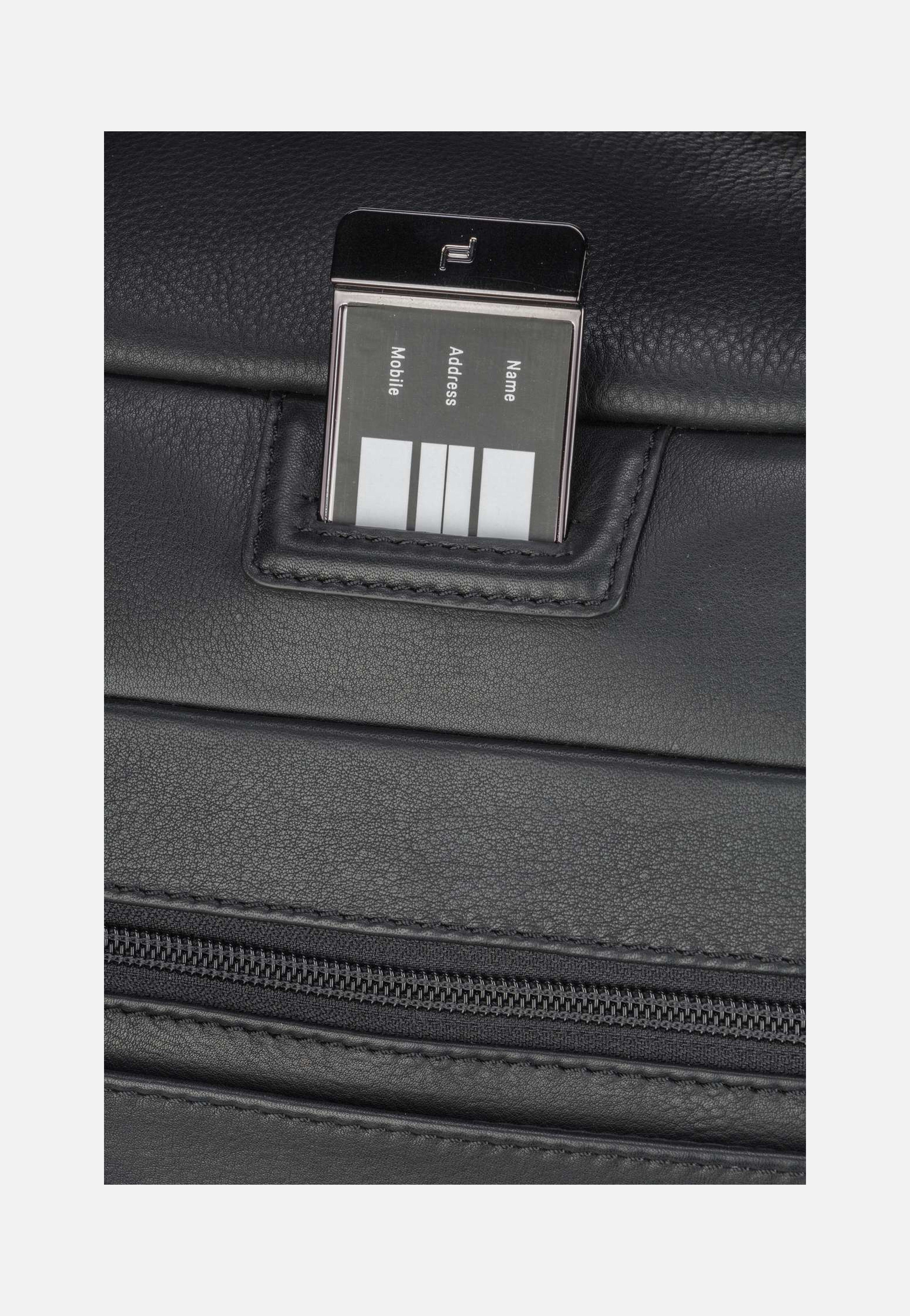 Porsche Design - Roadster Leather 1001 Black - Weekender | Men-Image