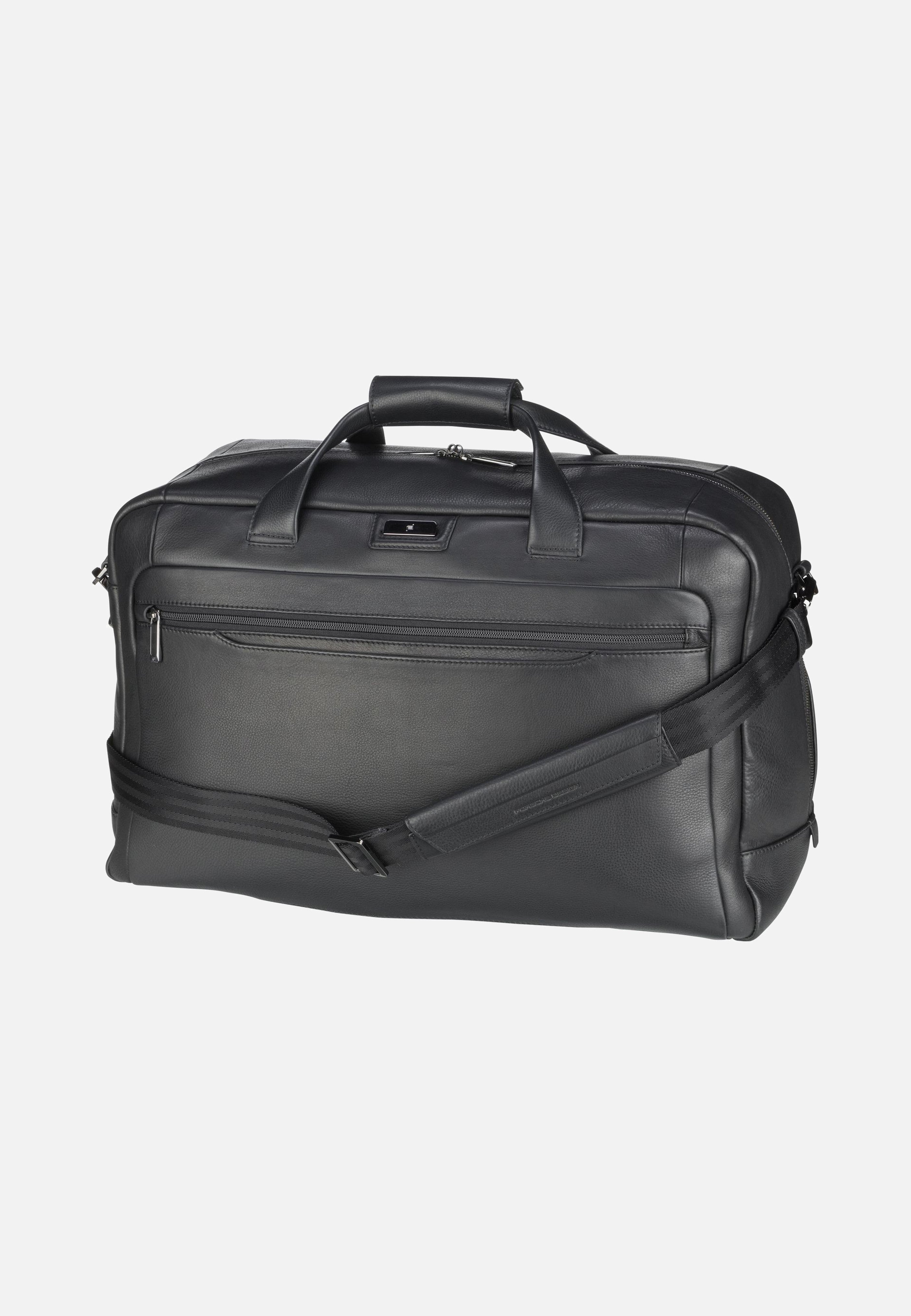 Porsche Design Roadster Leather 1001 Black - Weekender | Sakoi