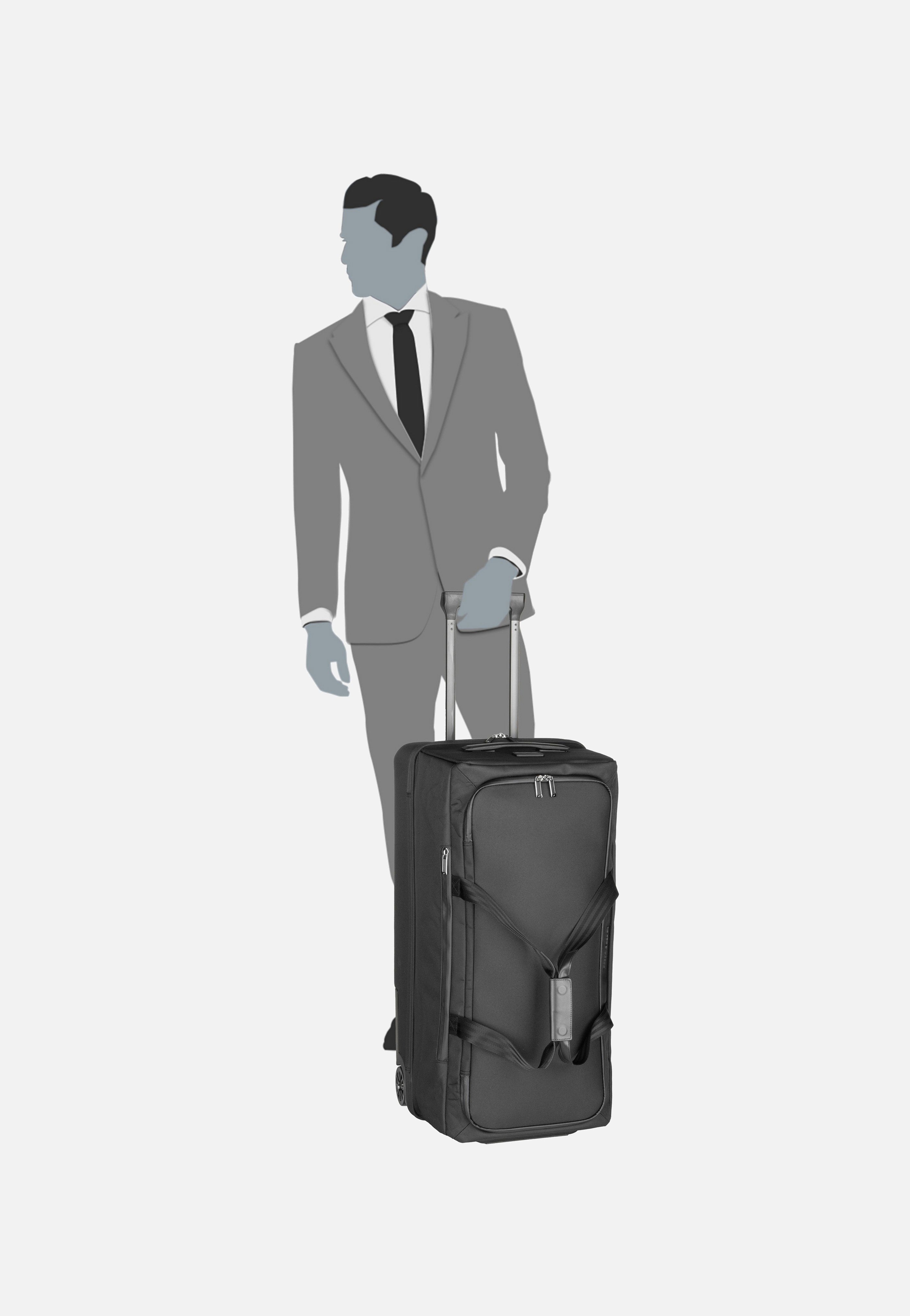 Porsche Design - Roadster Rolling Duffle 30'' Black - Travel Bag | Neutral-Image