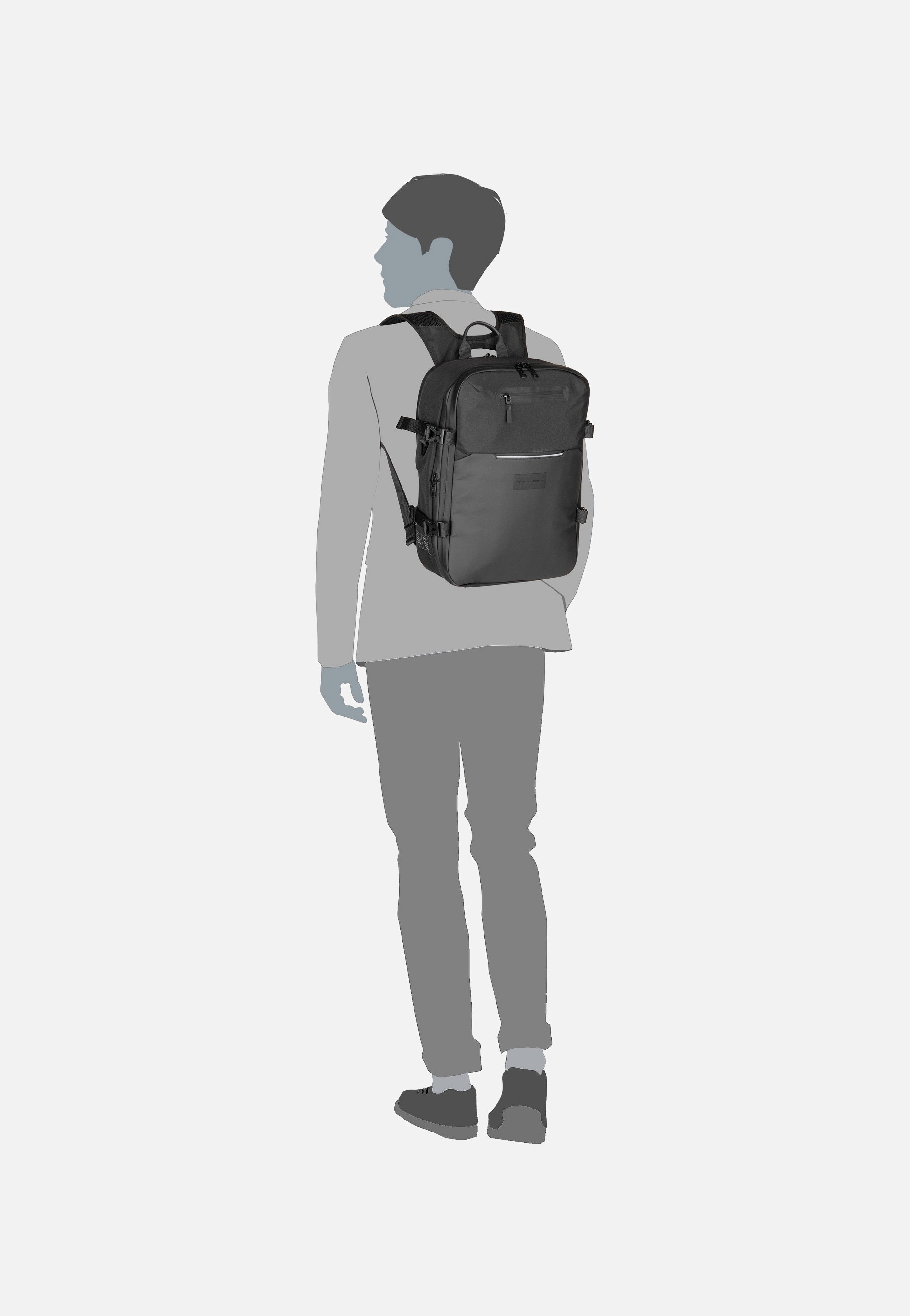 Porsche Design - Urban Eco Travel Black - Travel Backpack | Men-Image