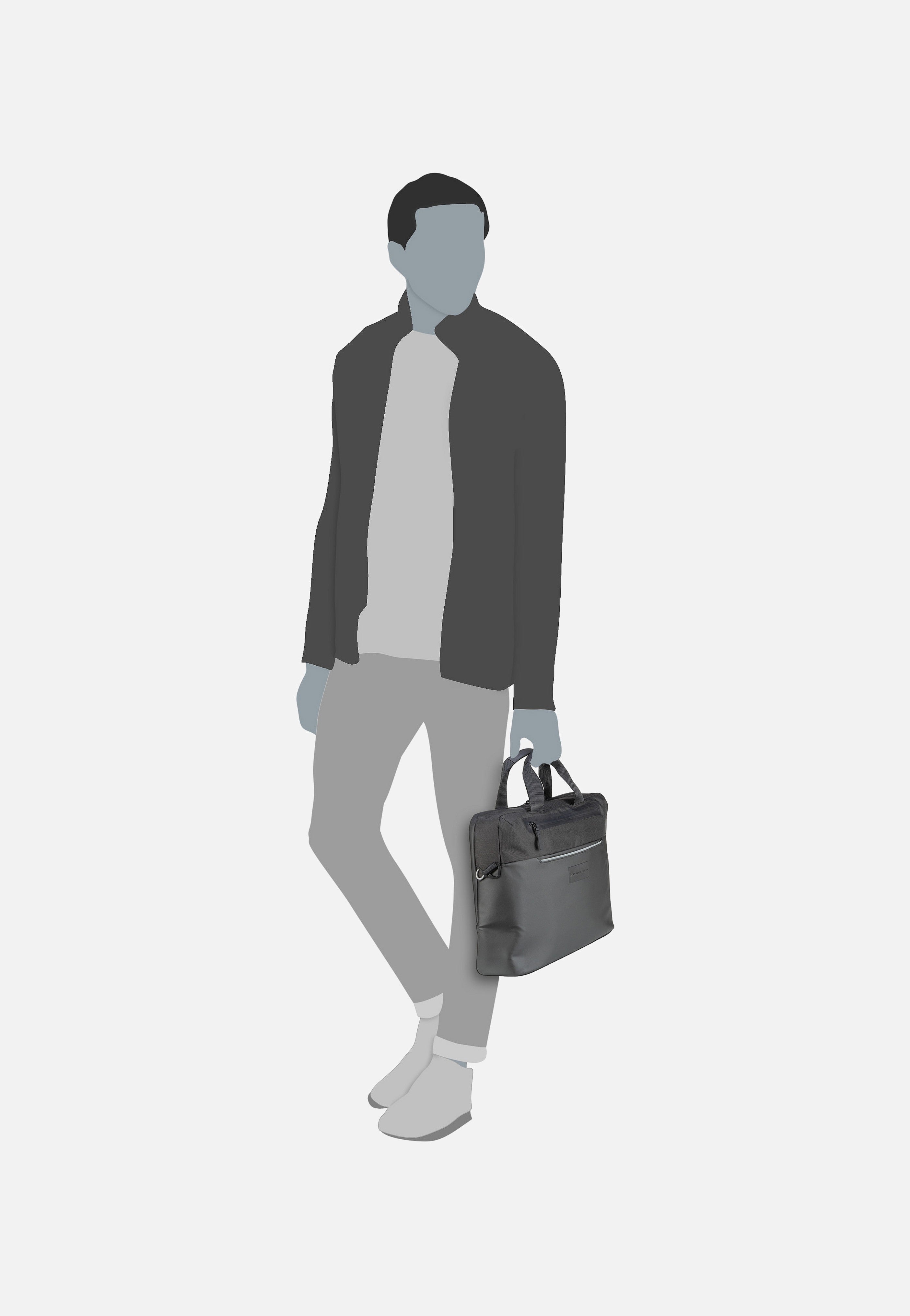 Porsche Design - Urban Eco M Black - Briefcase | Men-Image