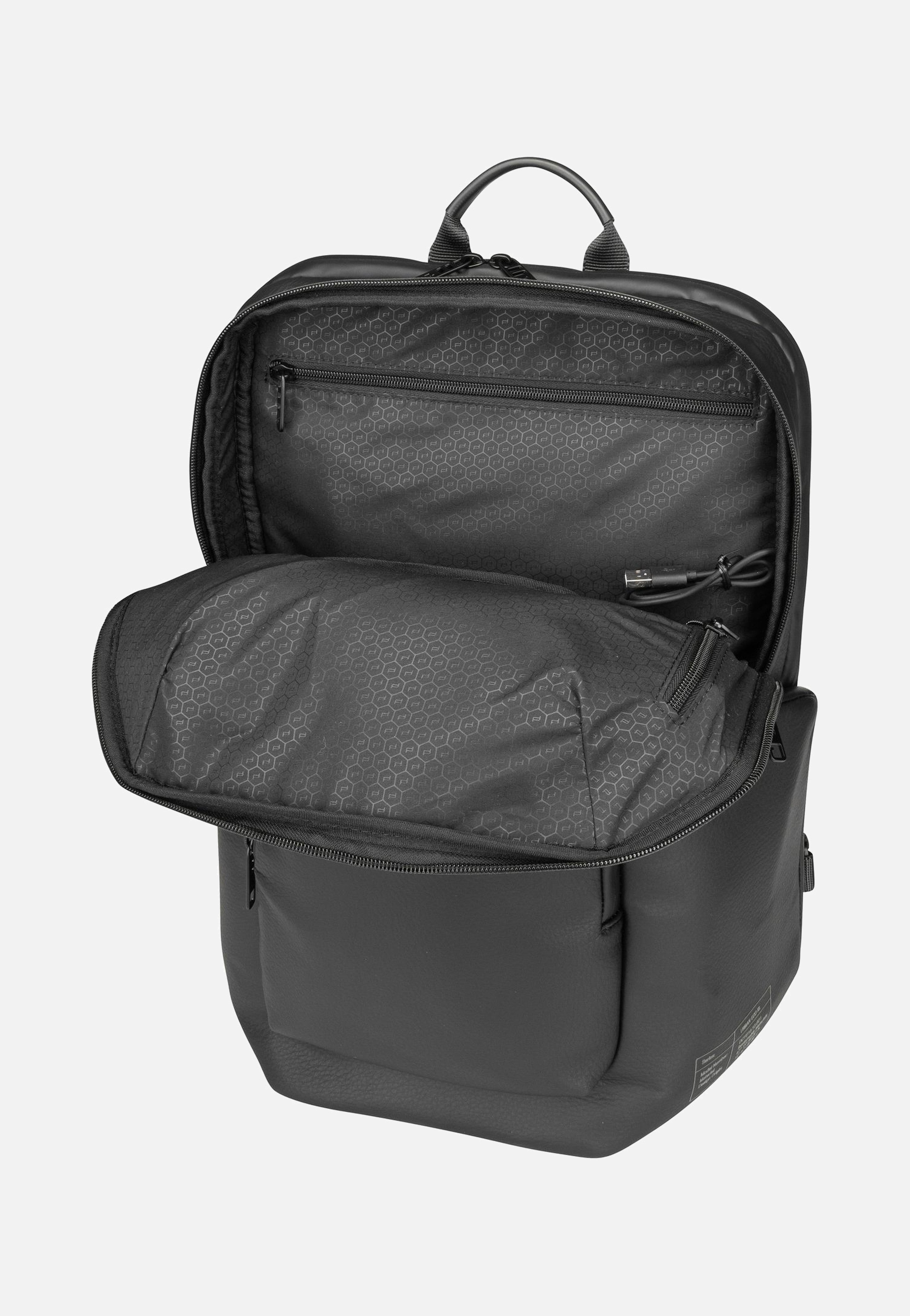 Porsche Design - Urban Eco Leather M2 Black - Backpack | Men-Image