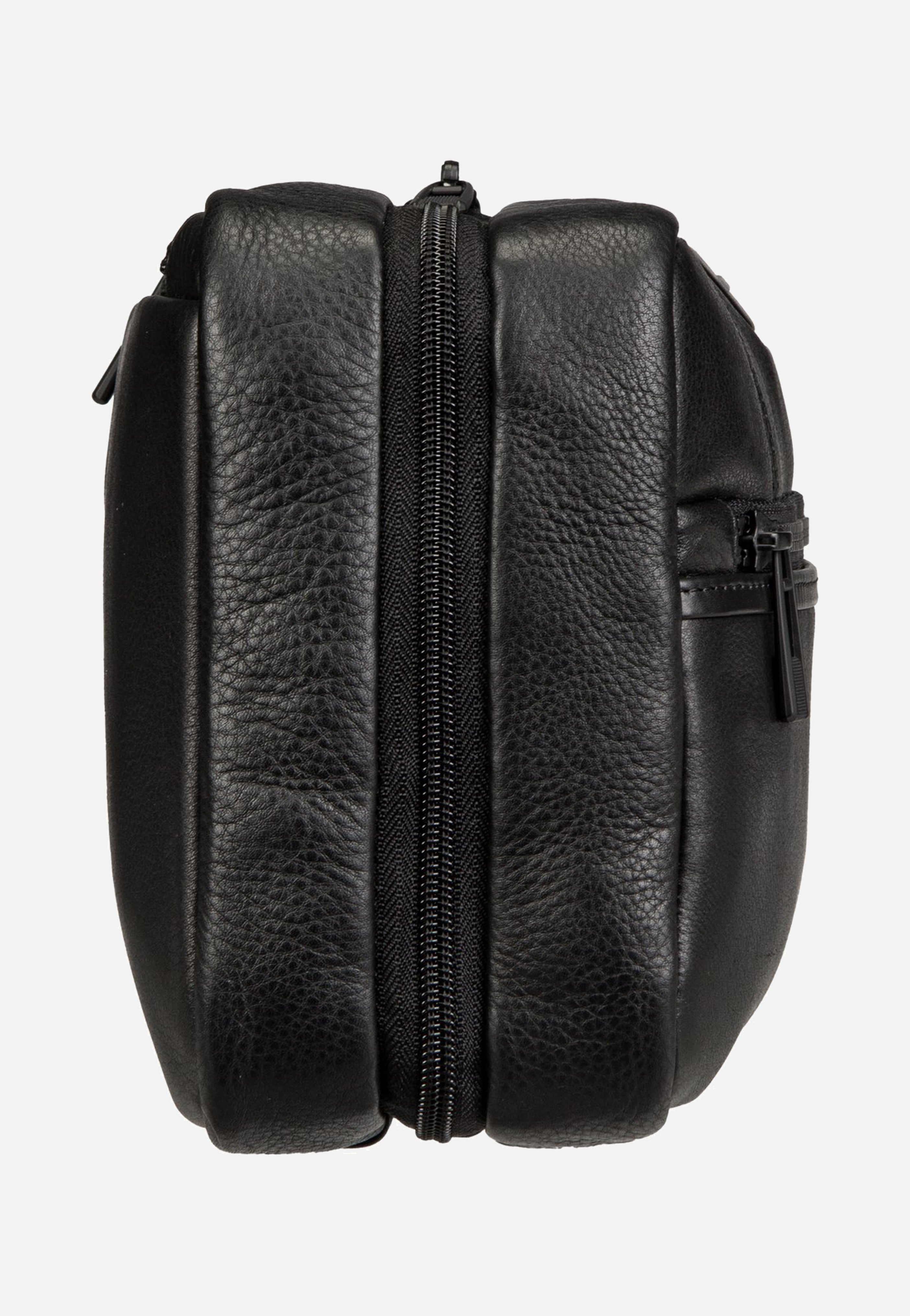 Porsche Design Roadster Leather Evo Washbag Black Toiletry Bag