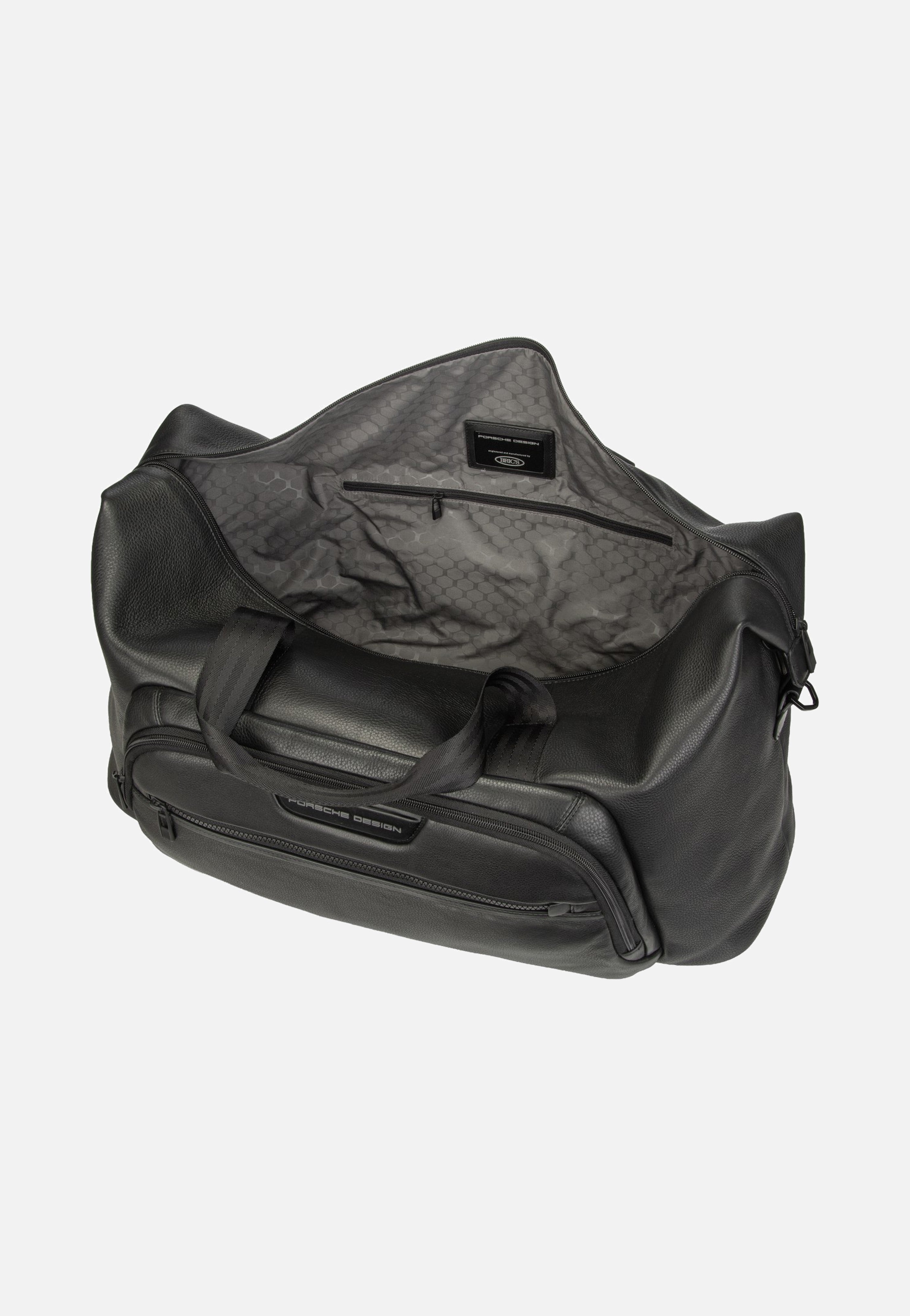 Porsche Design Roadster Leather Evo Weekender Black Dufflebag