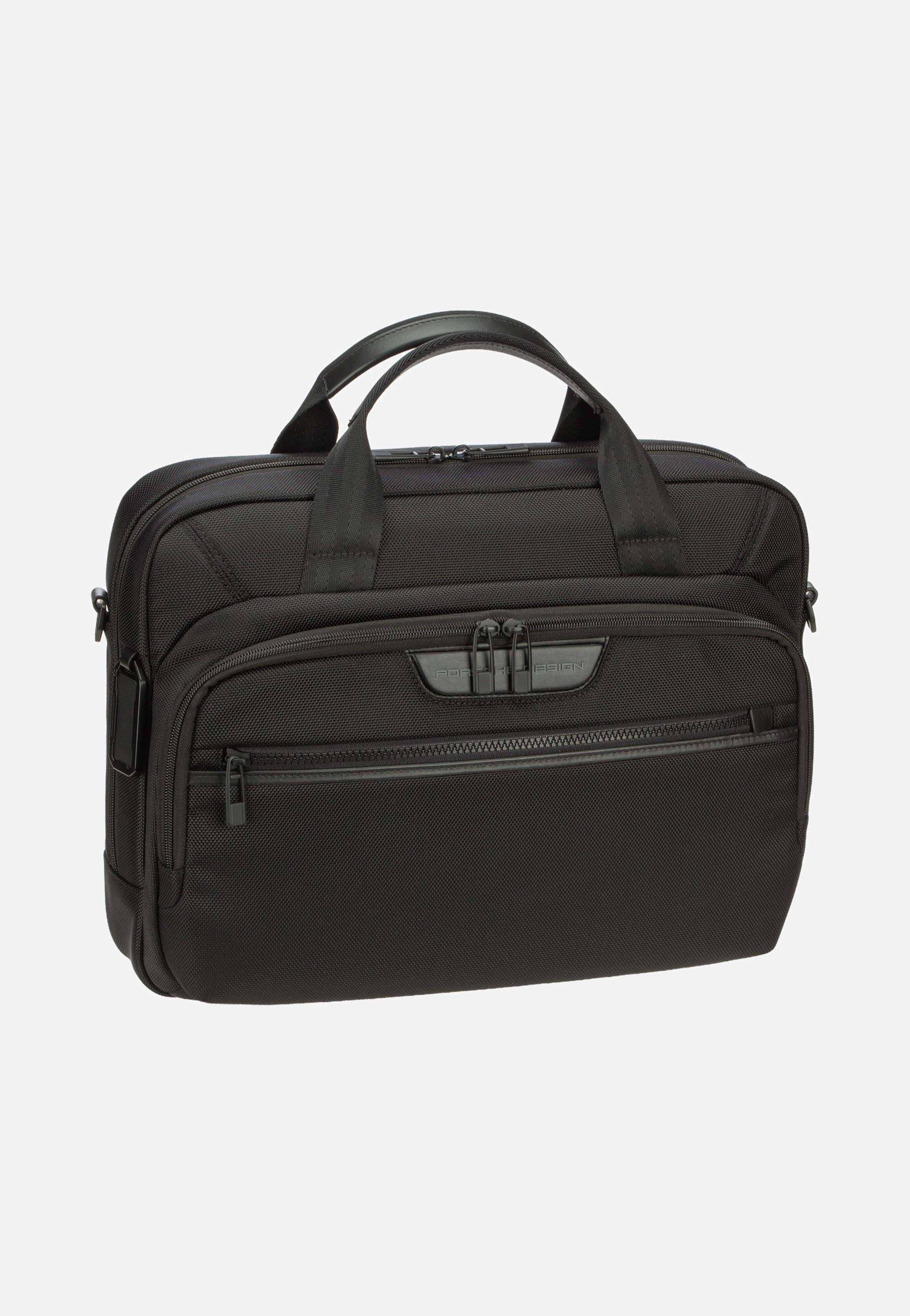 Porsche Design Roadster Nylon Black Briefcase