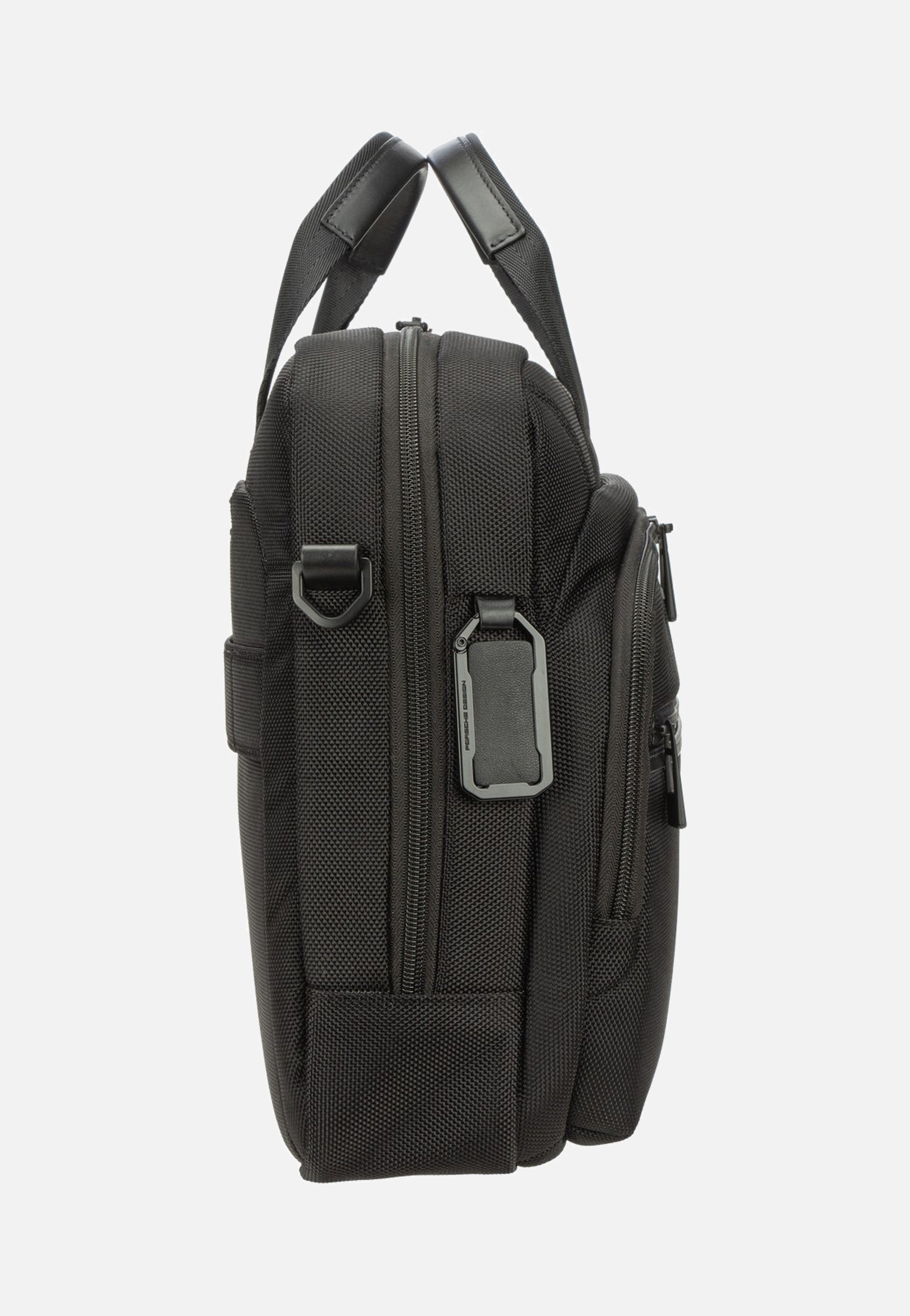 Porsche Design Roadster Nylon Black Briefcase