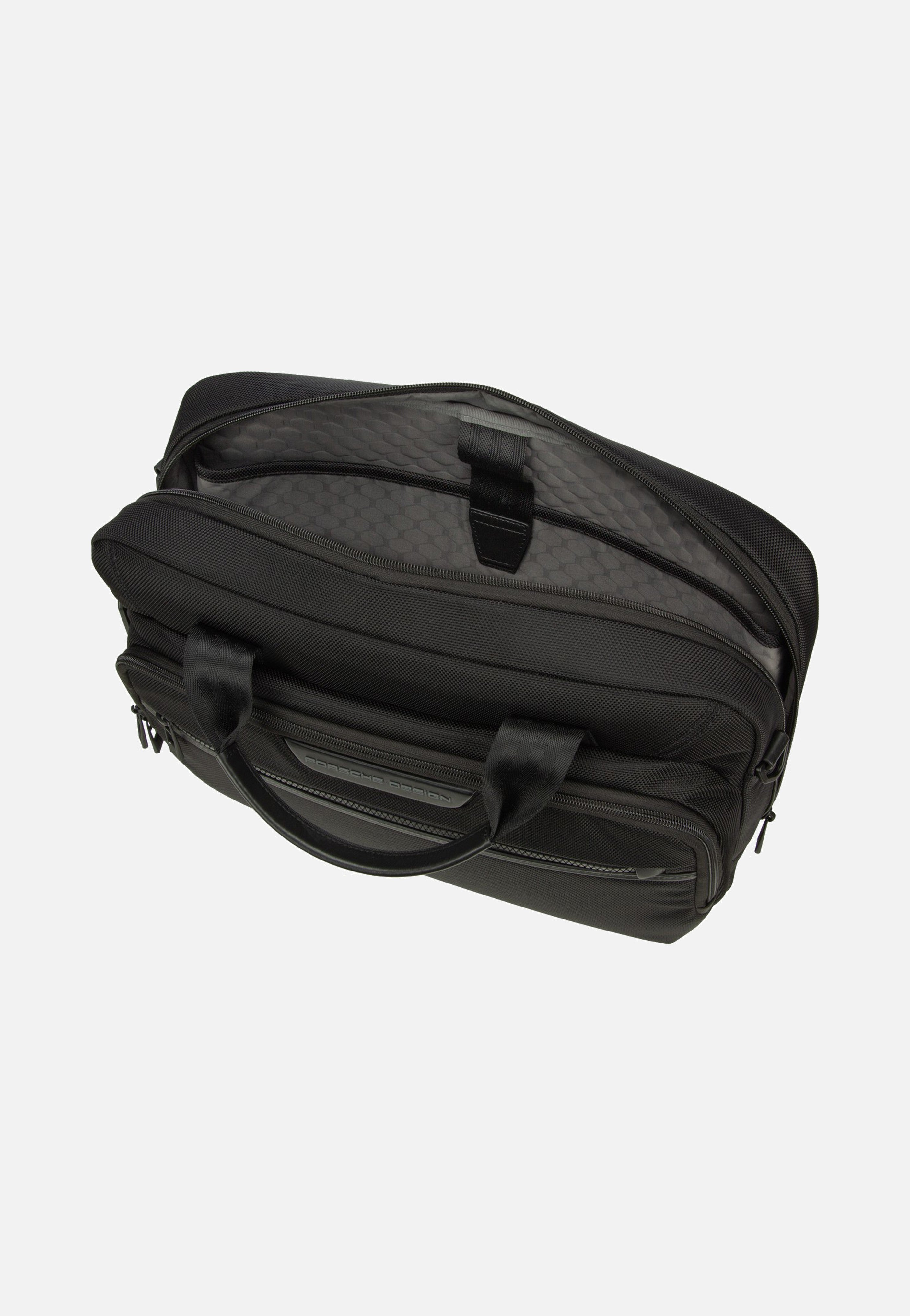 Porsche Design Roadster Nylon Black Briefcase