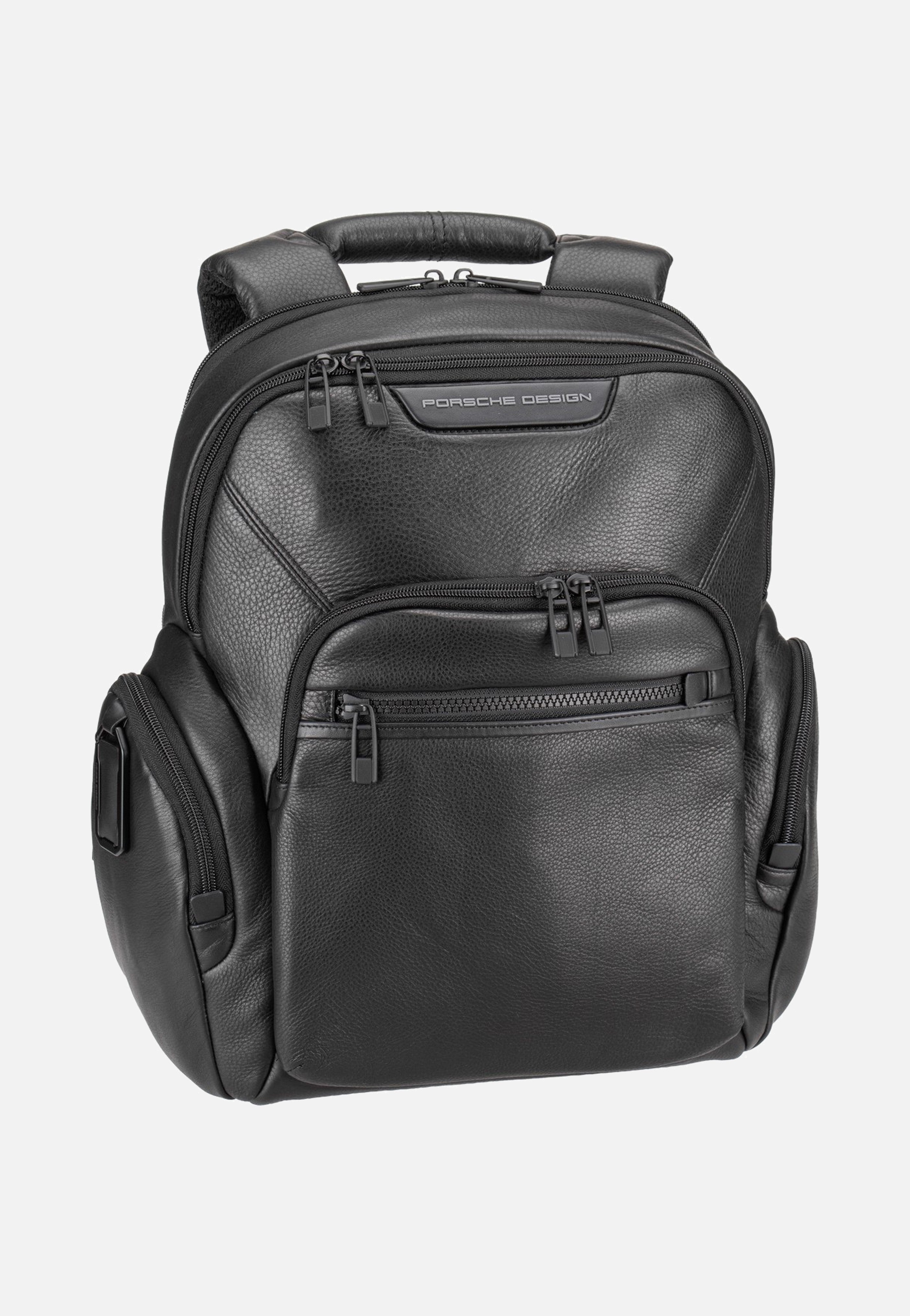 Porsche Design - Roadster Leather Evo Backpack Black - Backpack | Neutral-Image