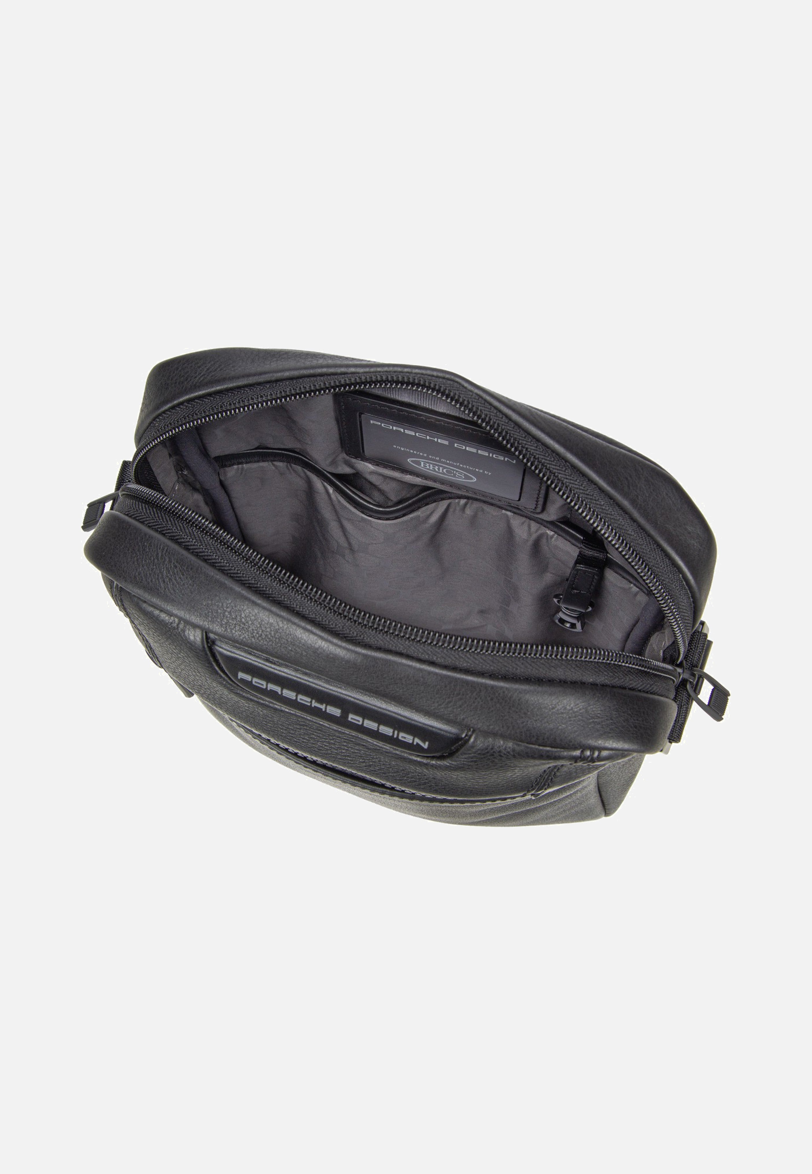 Porsche Design - Roadster Leather Evo Shoulder Black - Bag | Neutral-Image