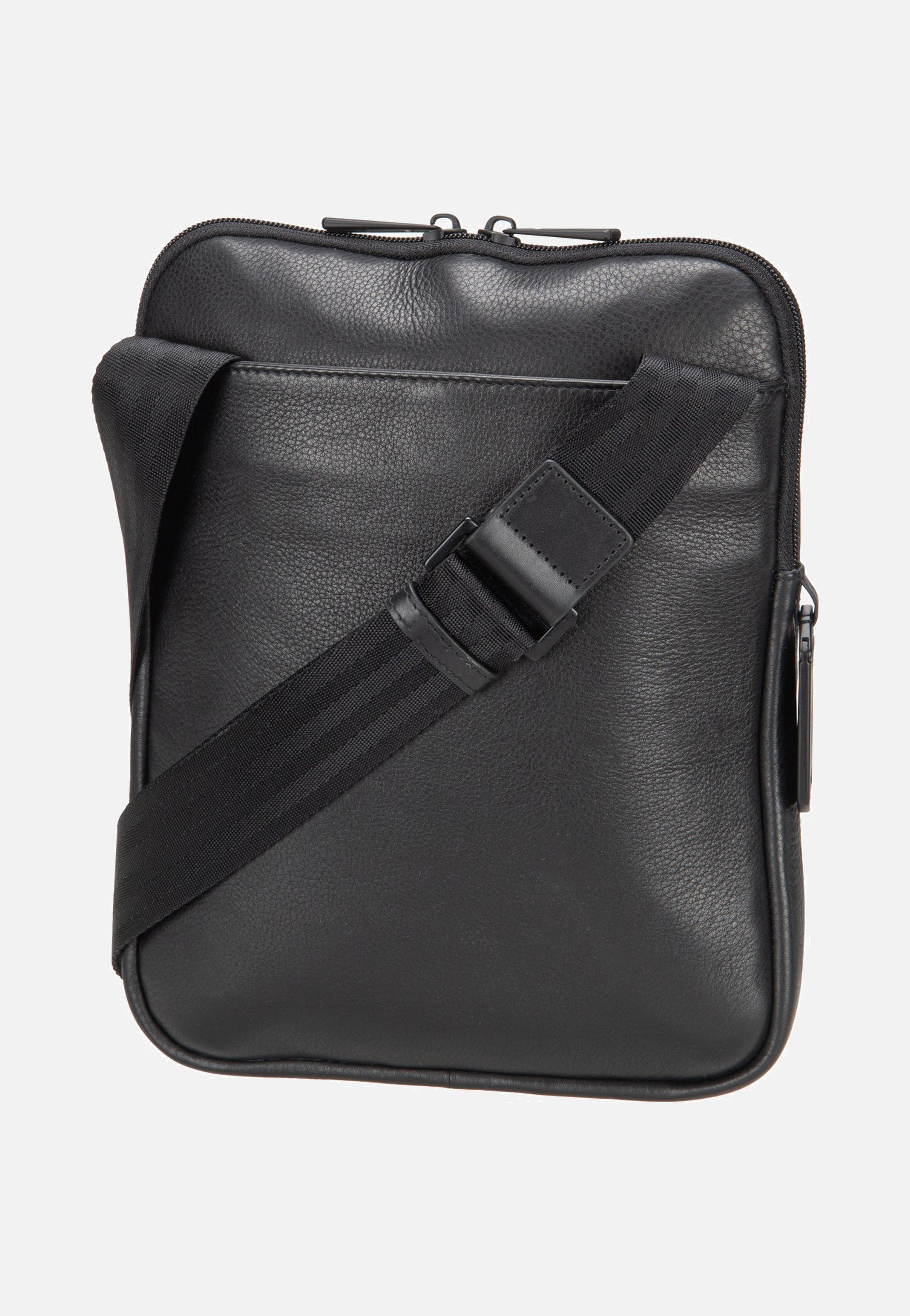 Porsche Design - Roadster Leather Evo Shoulder Black - Crossbody Bag | Men-Image
