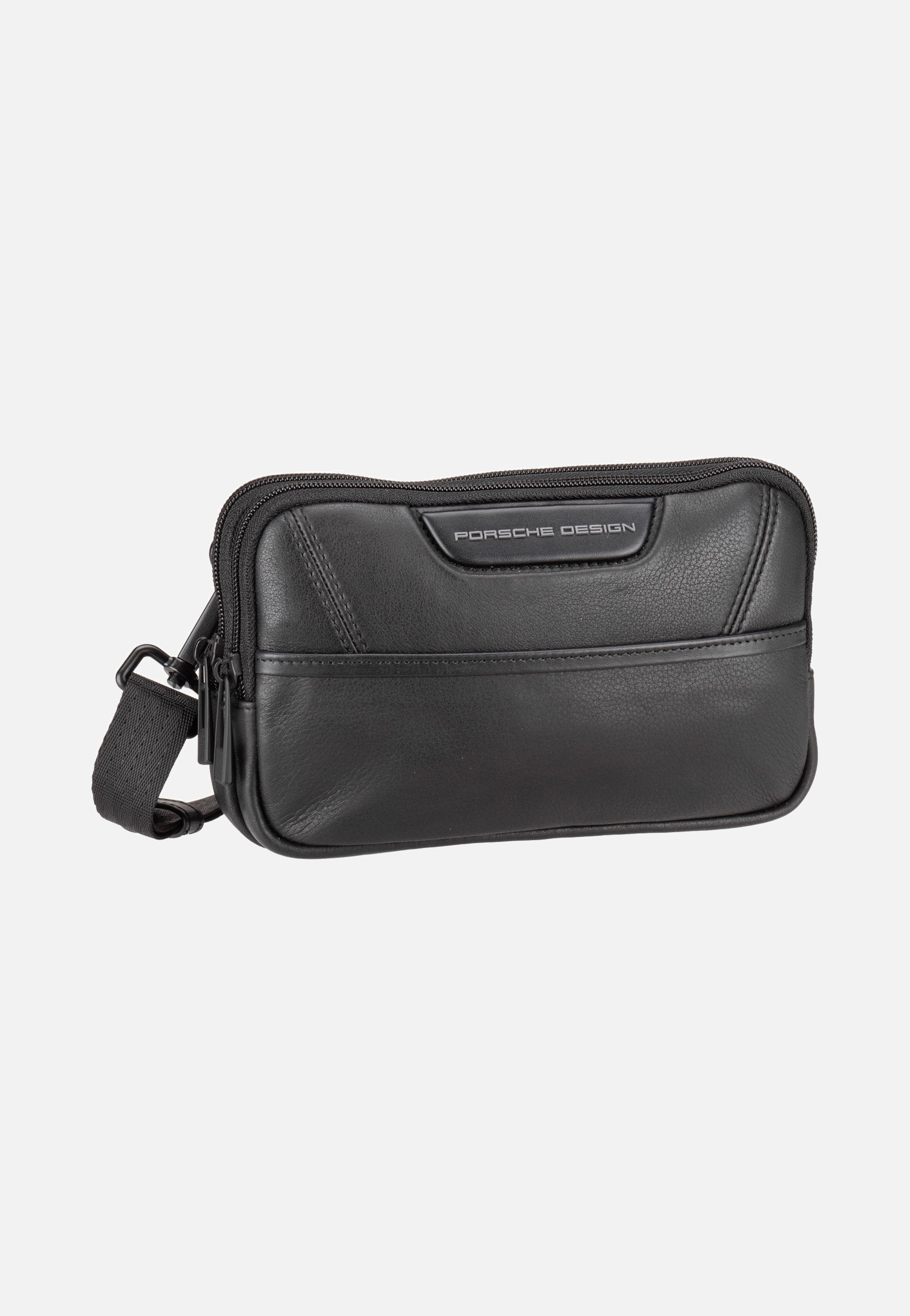 Porsche Design - Roadster Leather Evo Travel Po Black - Crossbody Bag | Neutral-Image