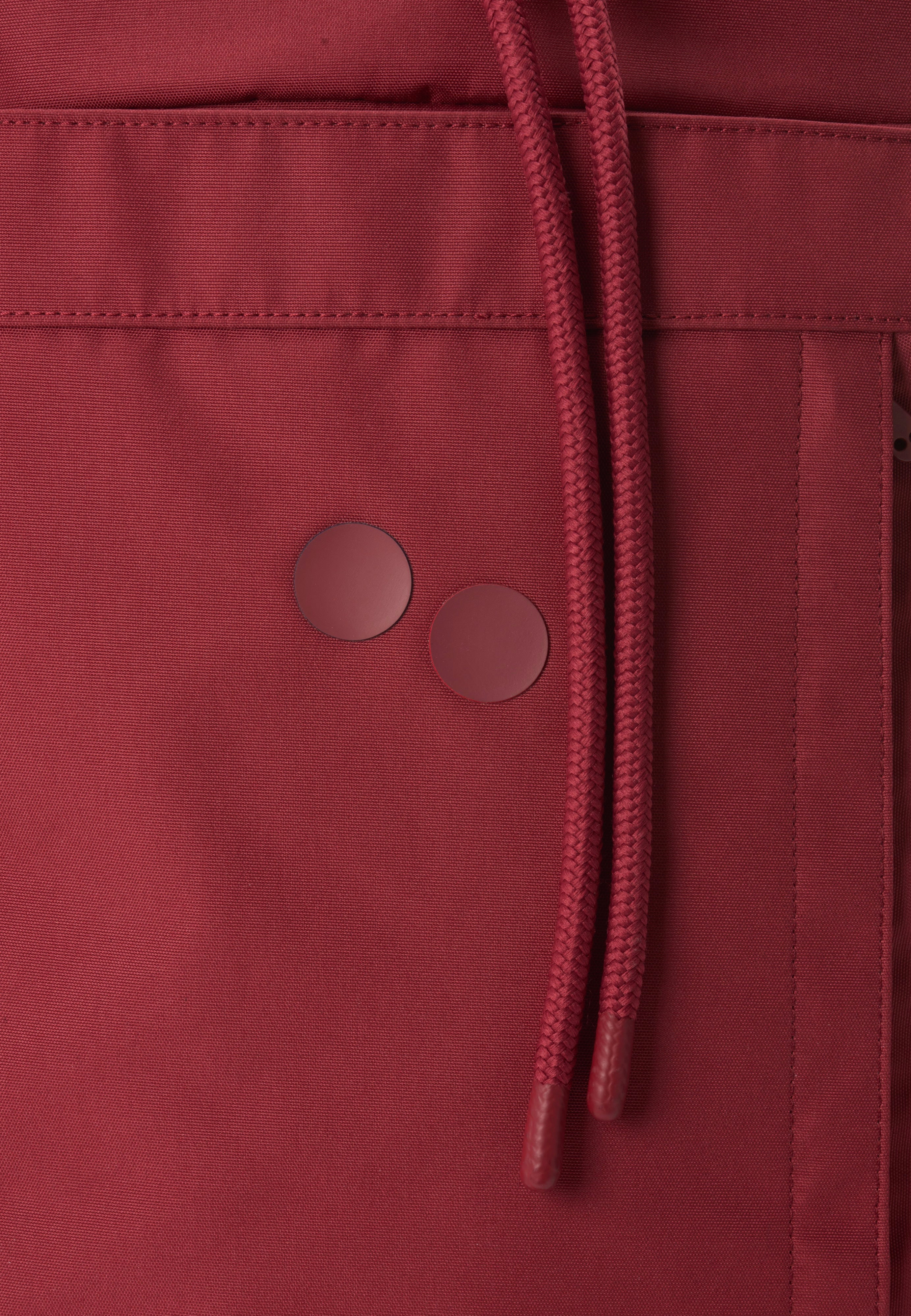 pinqponq Blok Large Sienna Red Backpack