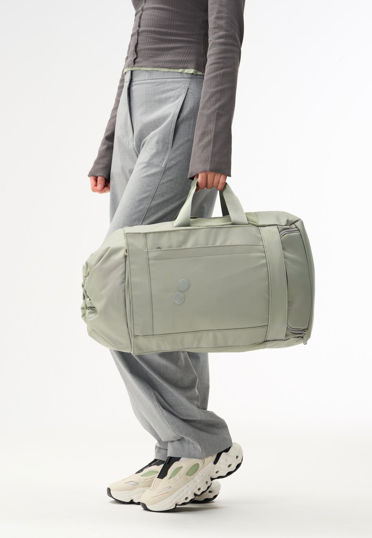 pinqponq Blok Medium Misted Mint Mochila de viaje