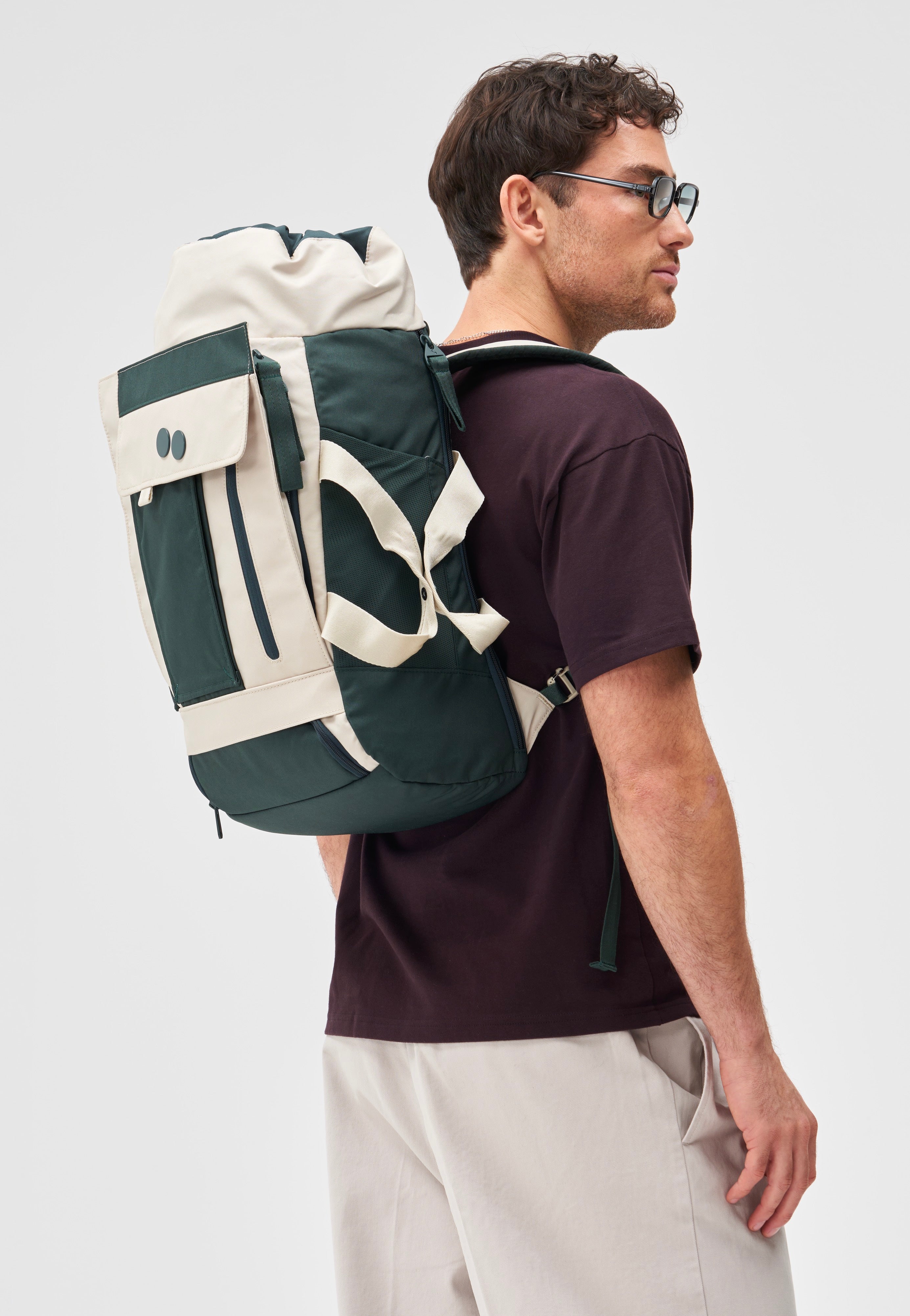 pinqponq Blok Medium Construct Parasol Travel Backpack
