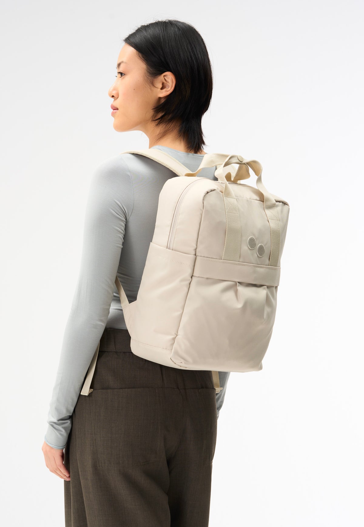 pinqponq Kute Cliff Beige Backpack