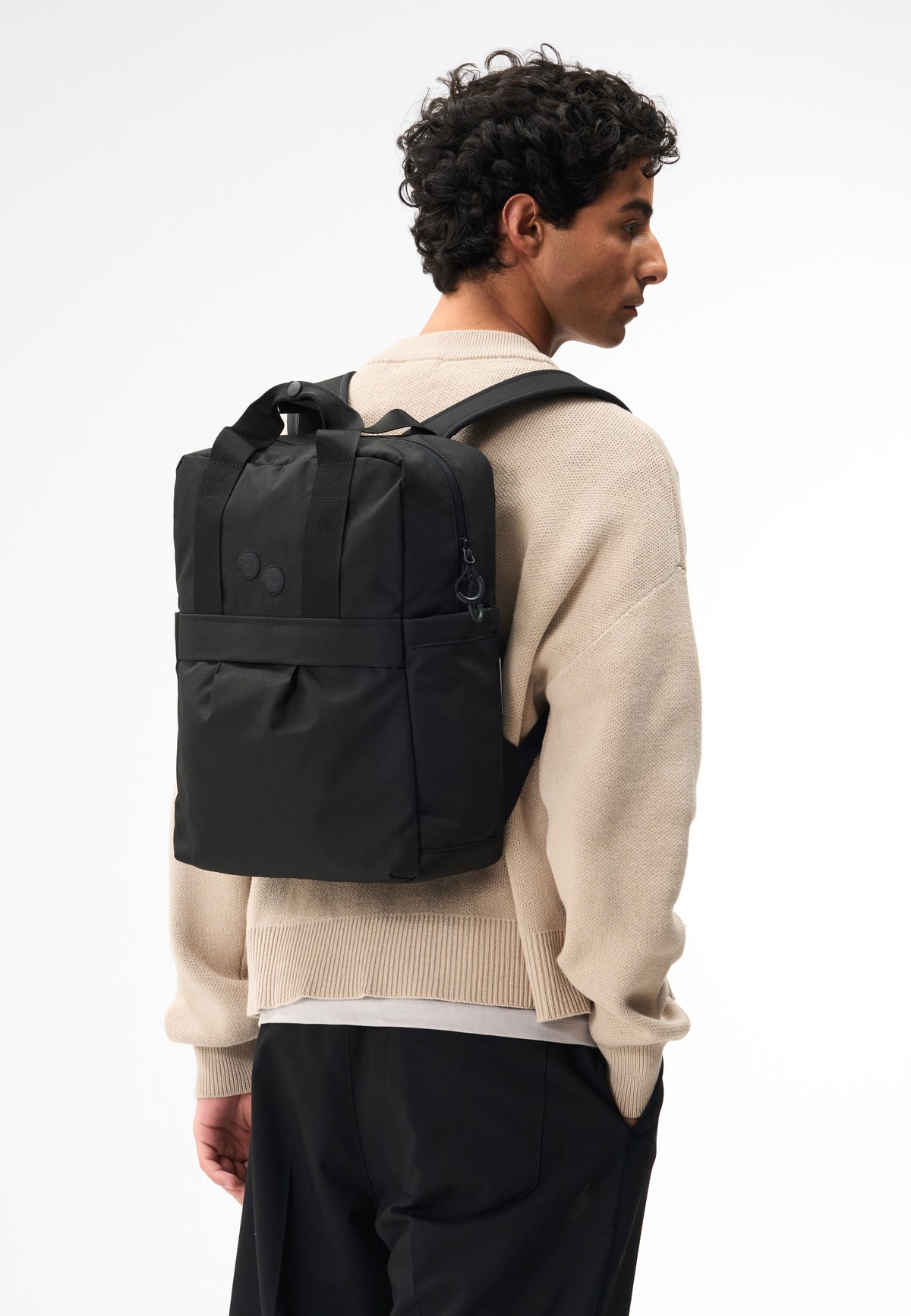 pinqponq Kute Rooted Black Sac a dos