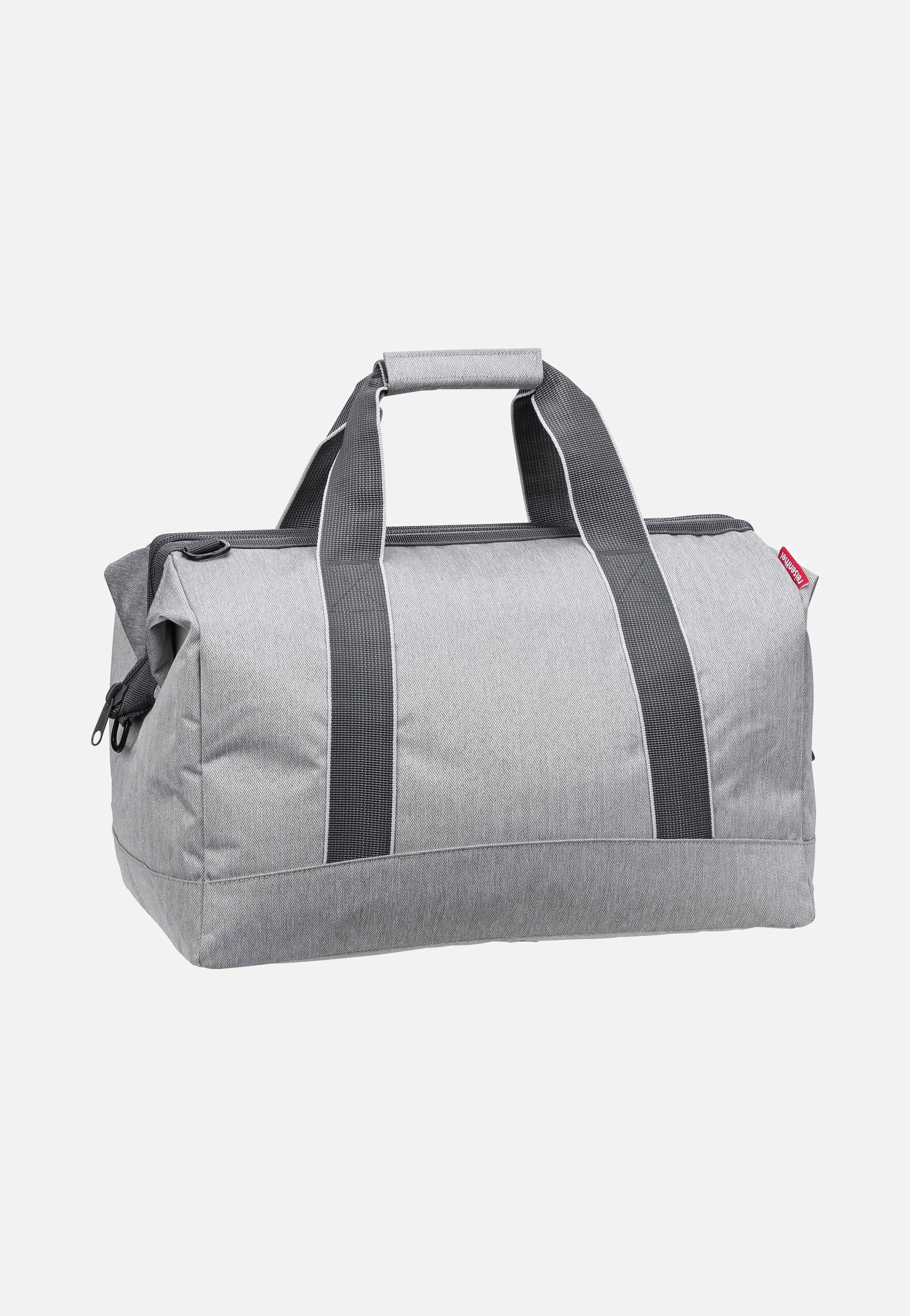 reisenthel allrounder L Herringbone Grey Dufflebag