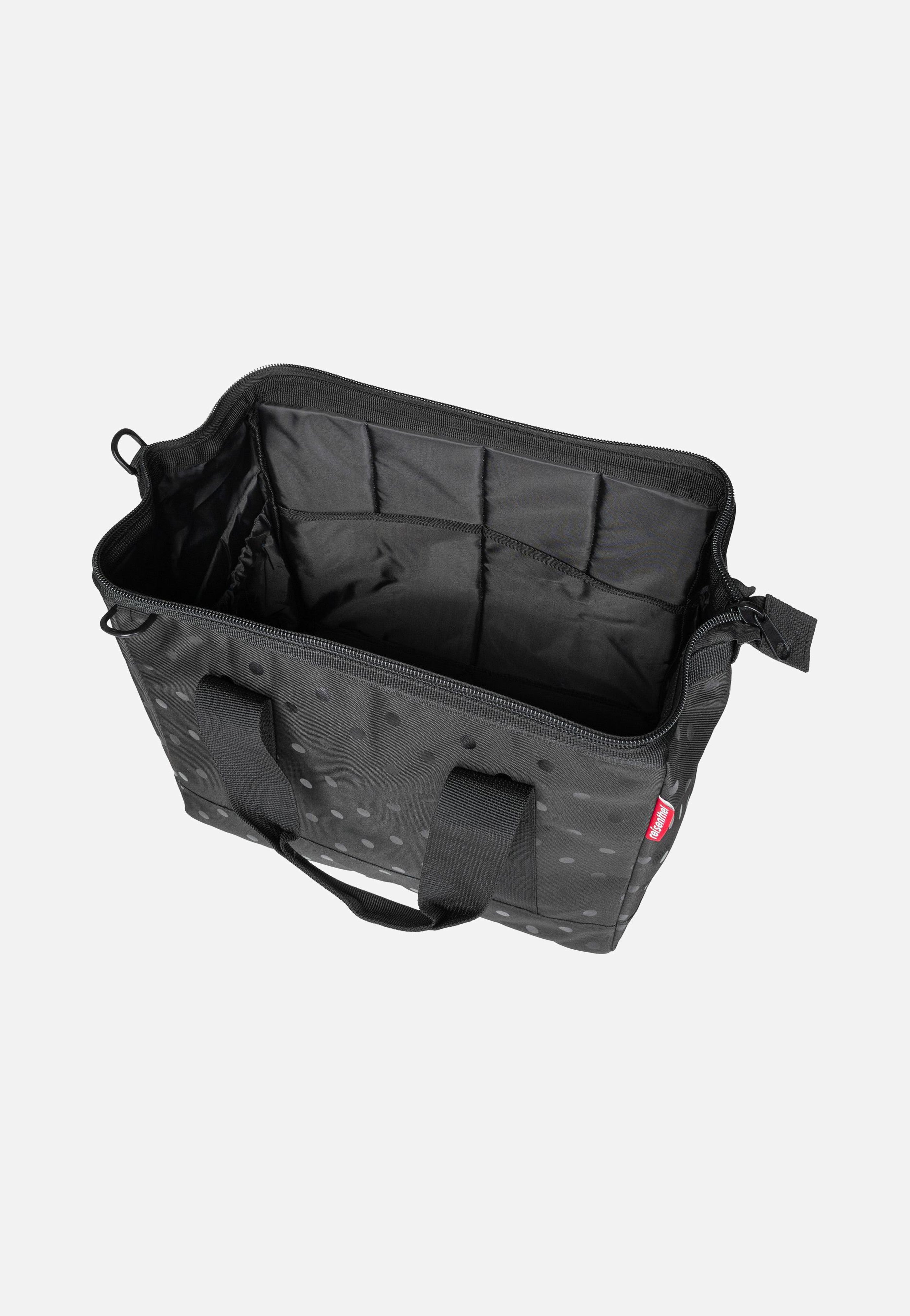 reisenthel - allrounder M Glossy Dots Black - Dufflebag | Neutral-Image