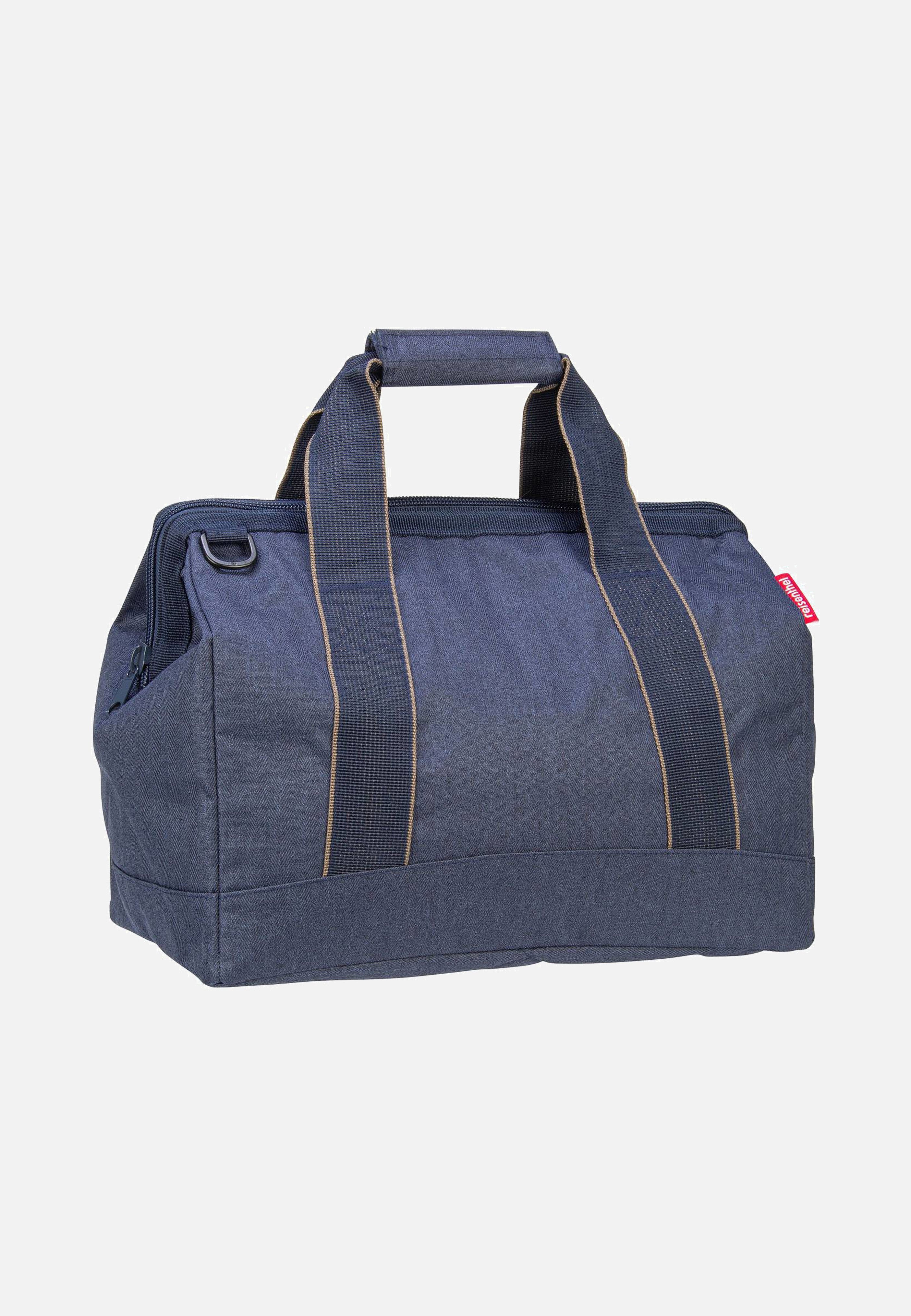 reisenthel - allrounder M Herringbone Dark Blue - Dufflebag | Neutral-Image